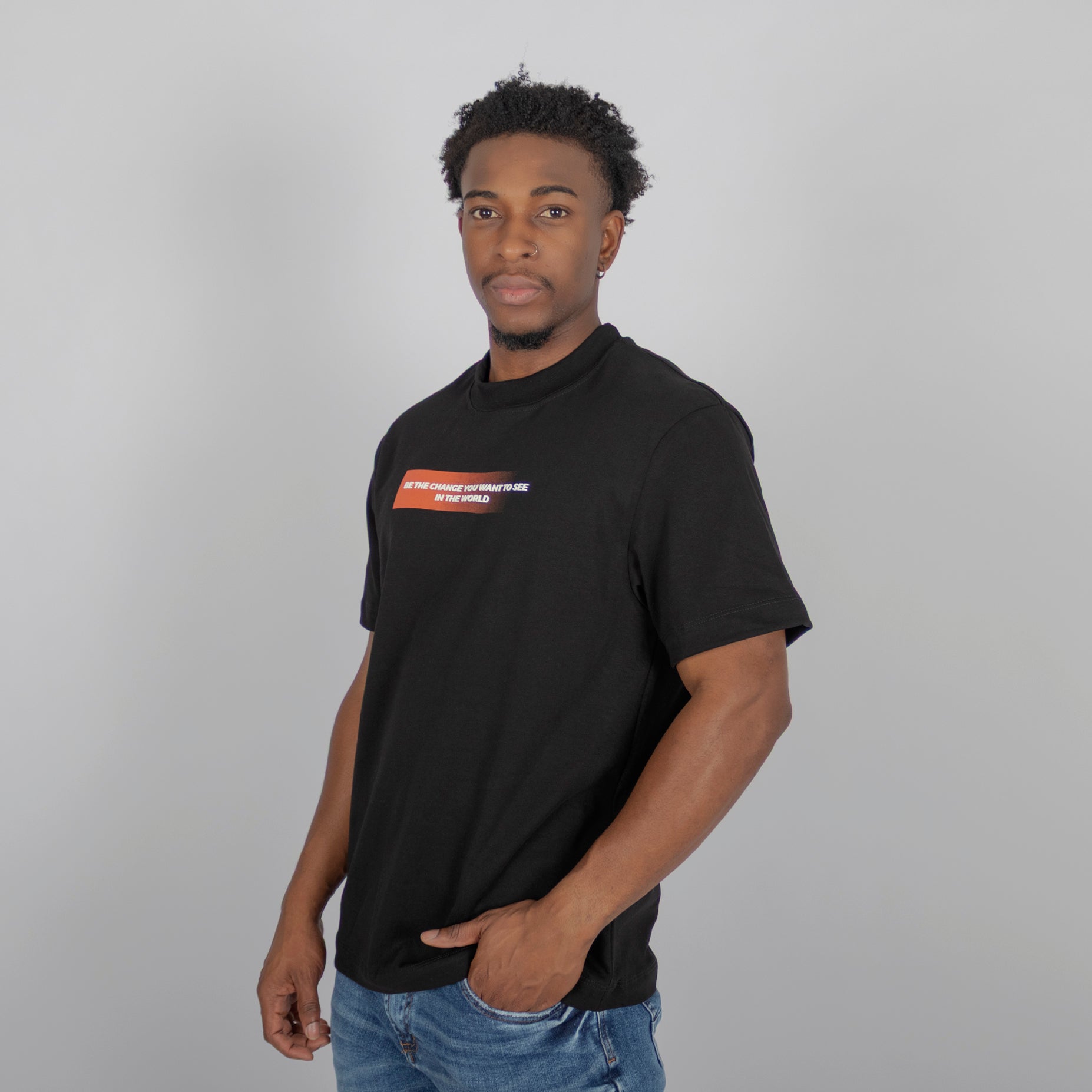 Camiseta regular hombre change you