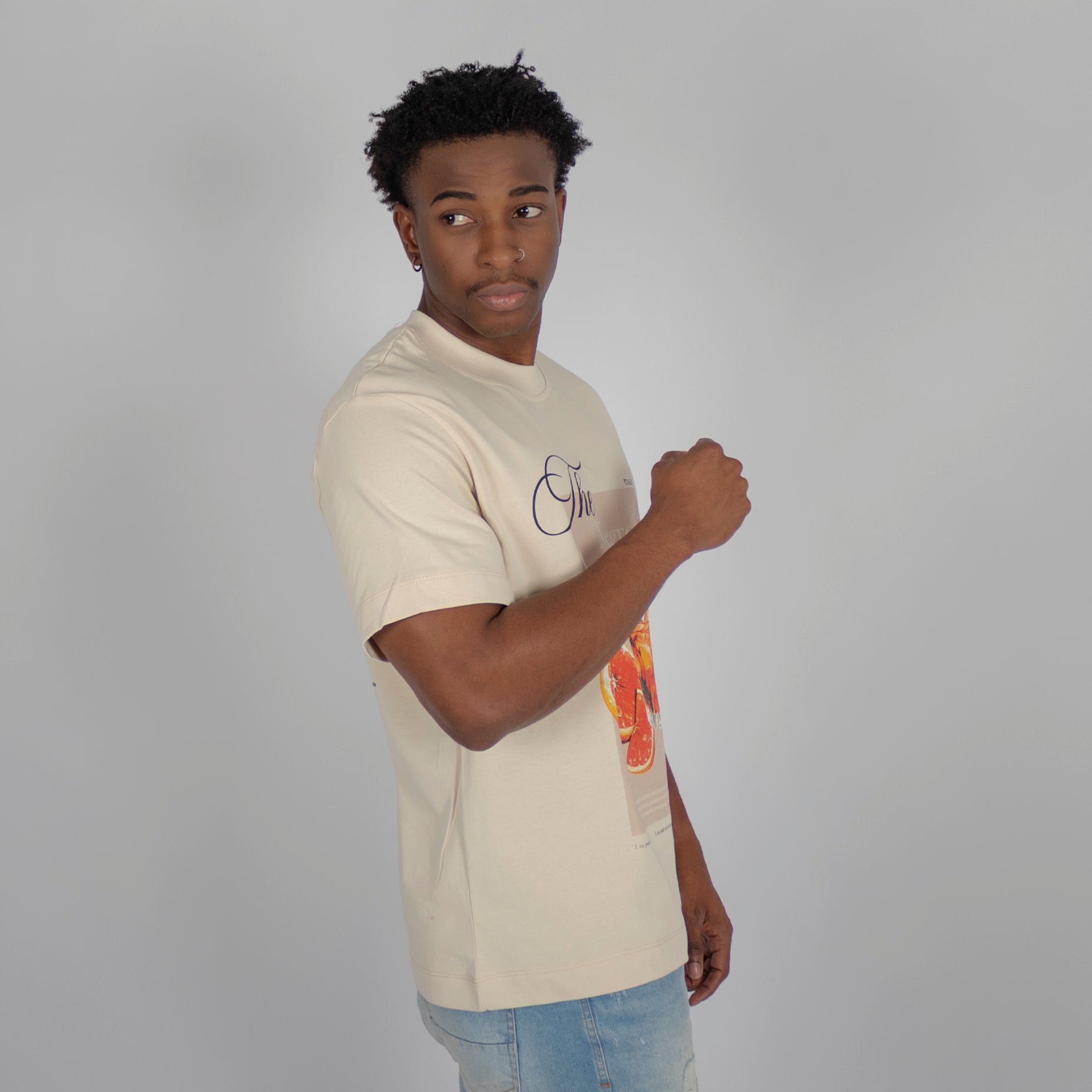 Camiseta regular hombre negroni