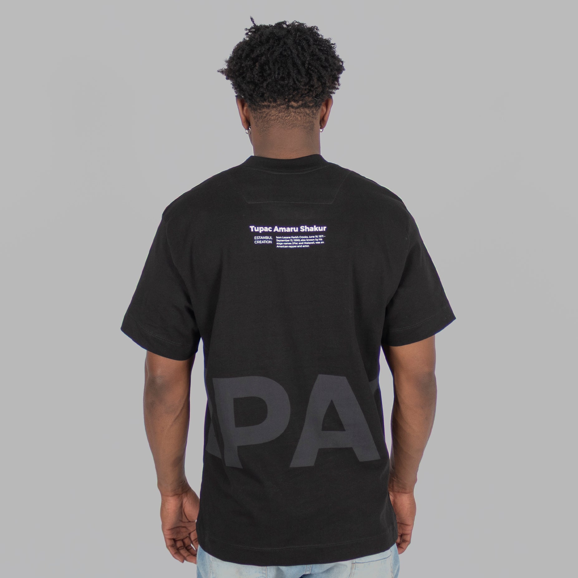 Camiseta regular hombre 2pac