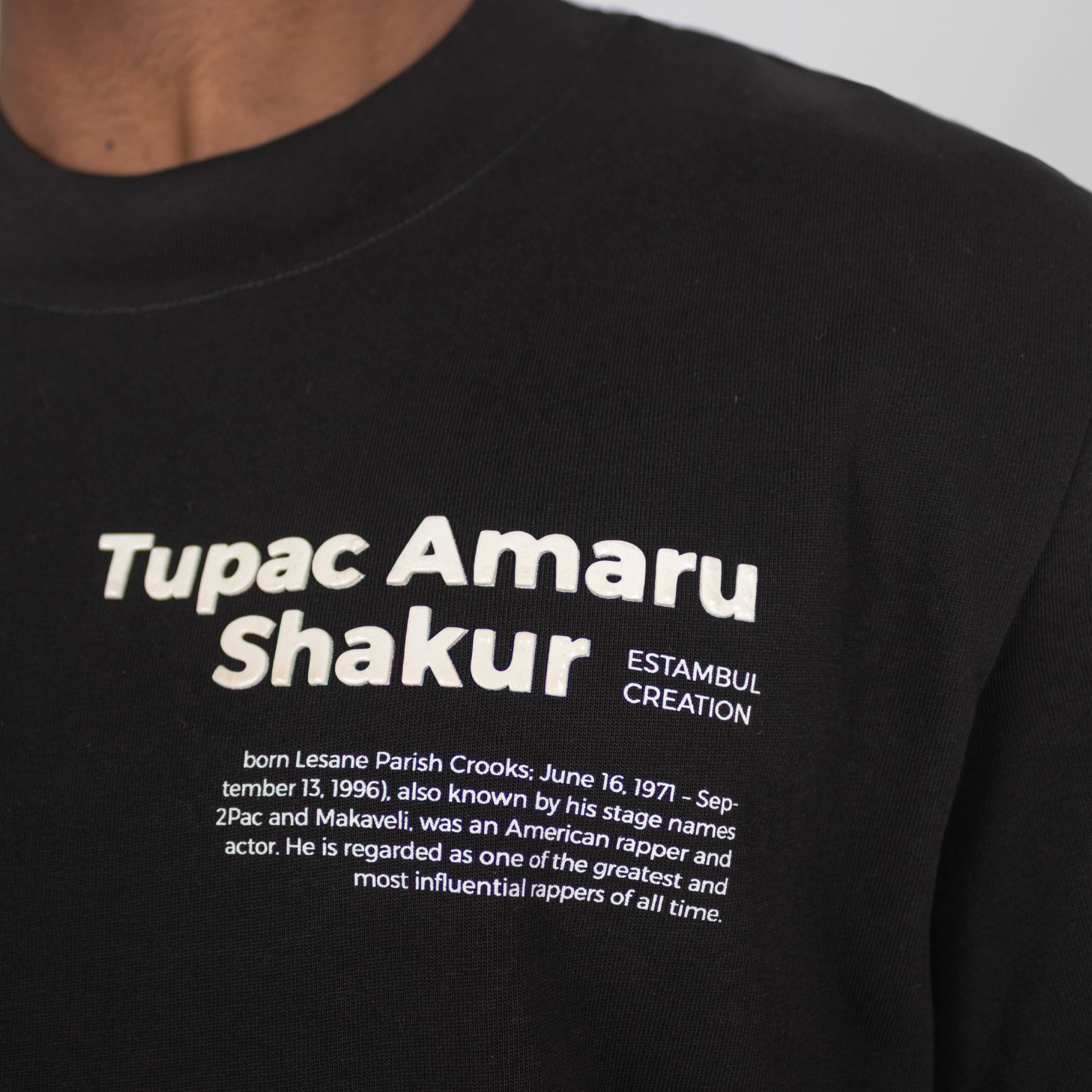 Camiseta regular hombre 2pac