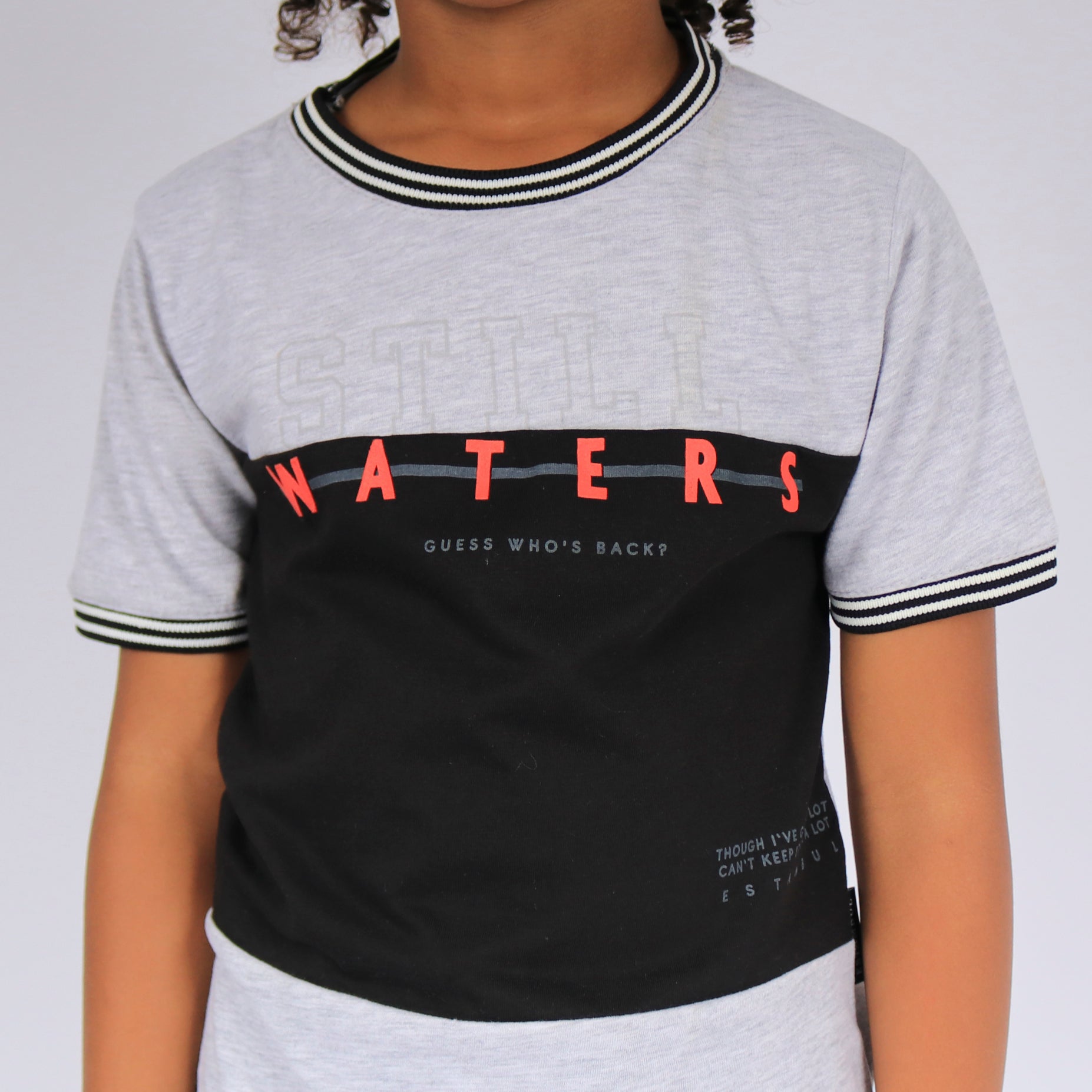 Camiseta niño cortes water