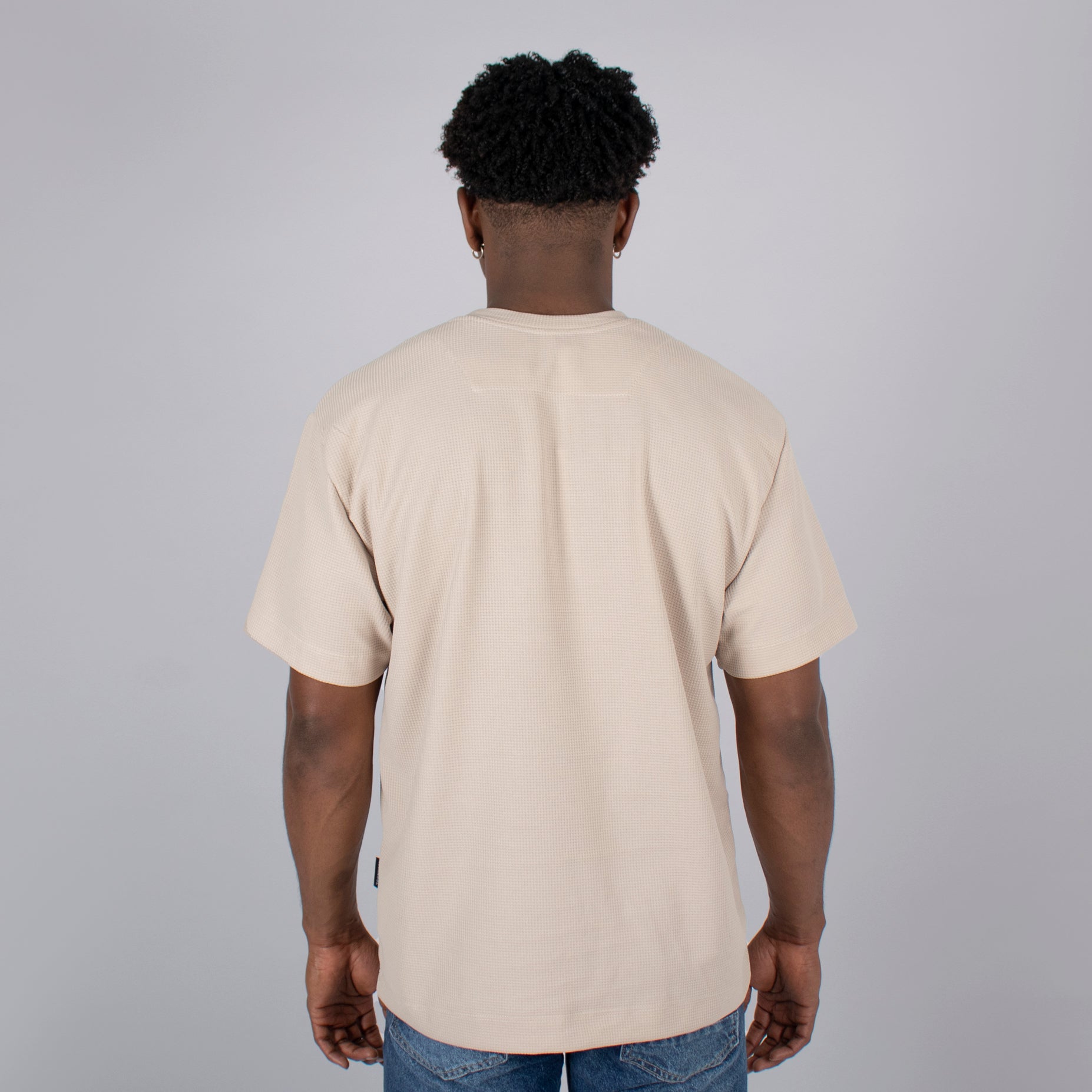 Camiseta hombre textura sand