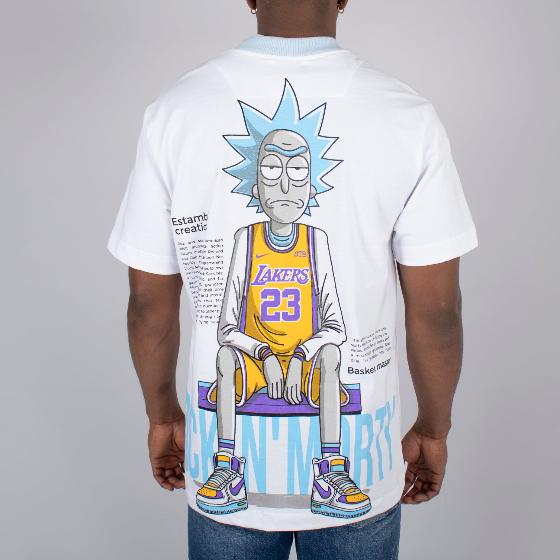 Camiseta hombre R. Ricky Morty