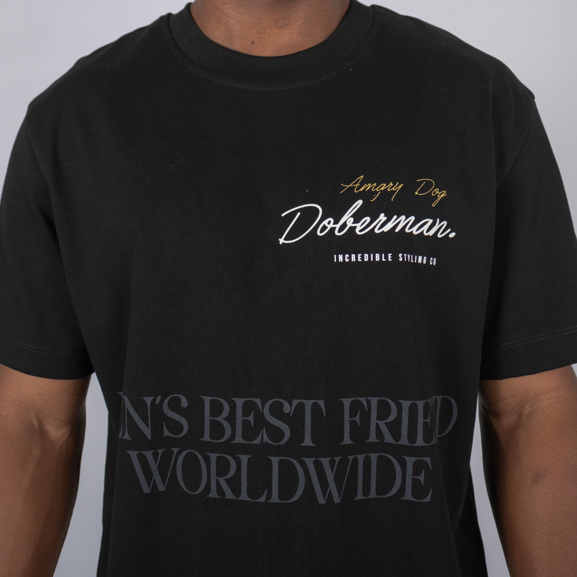 Camiseta hombre doberman