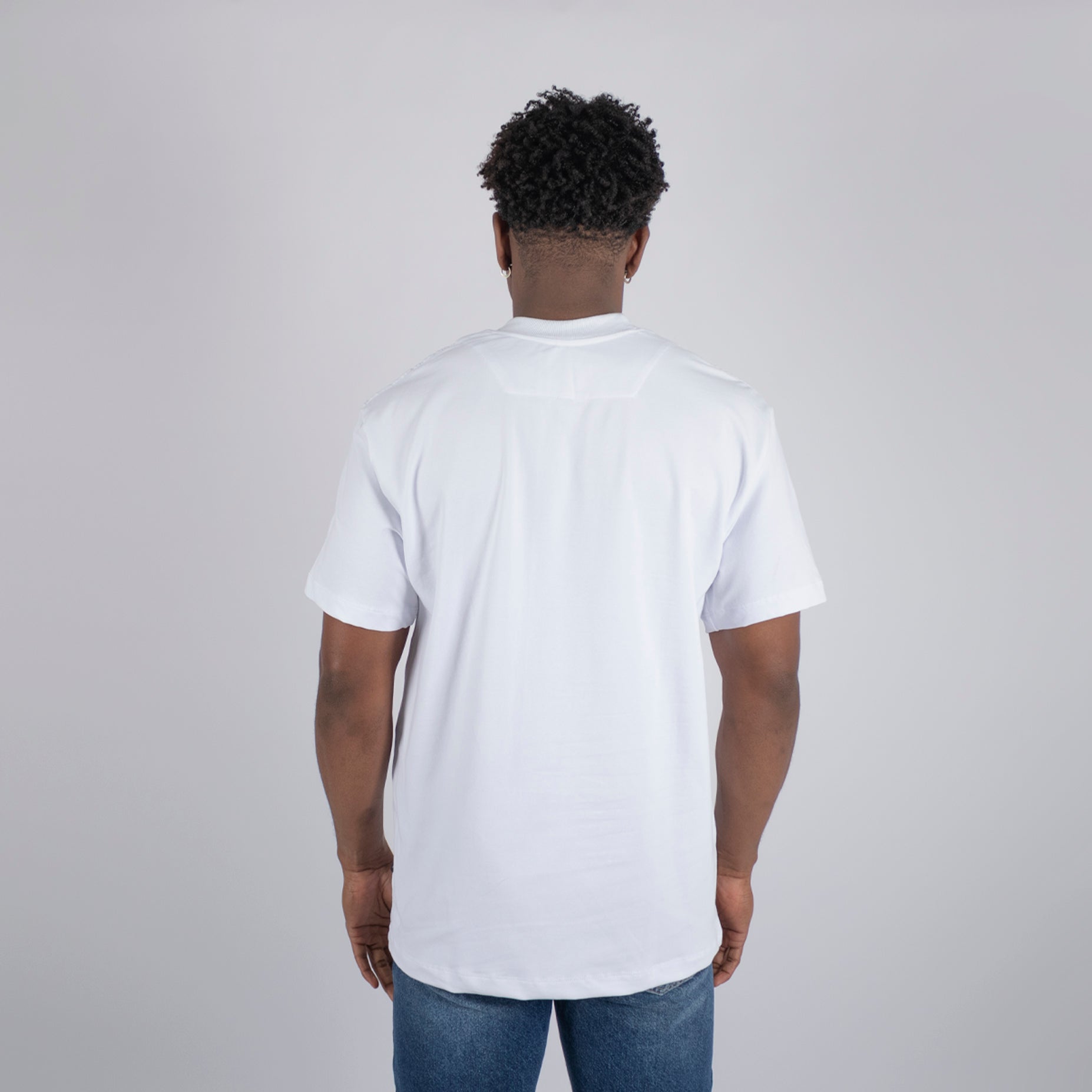 Camiseta hombre basica blanca