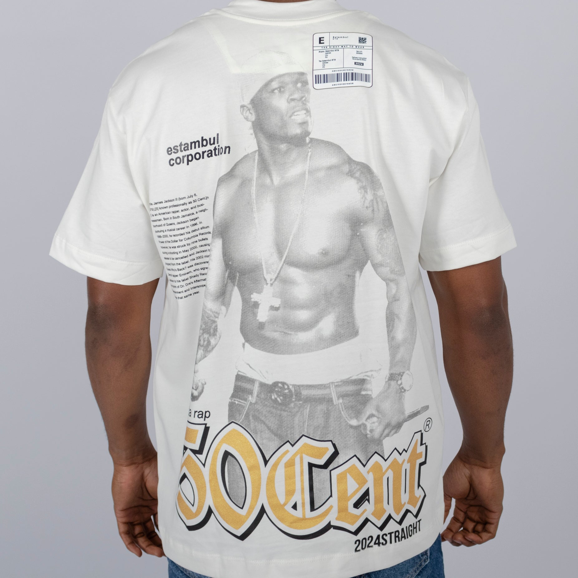 Camiseta hombre 50cent
