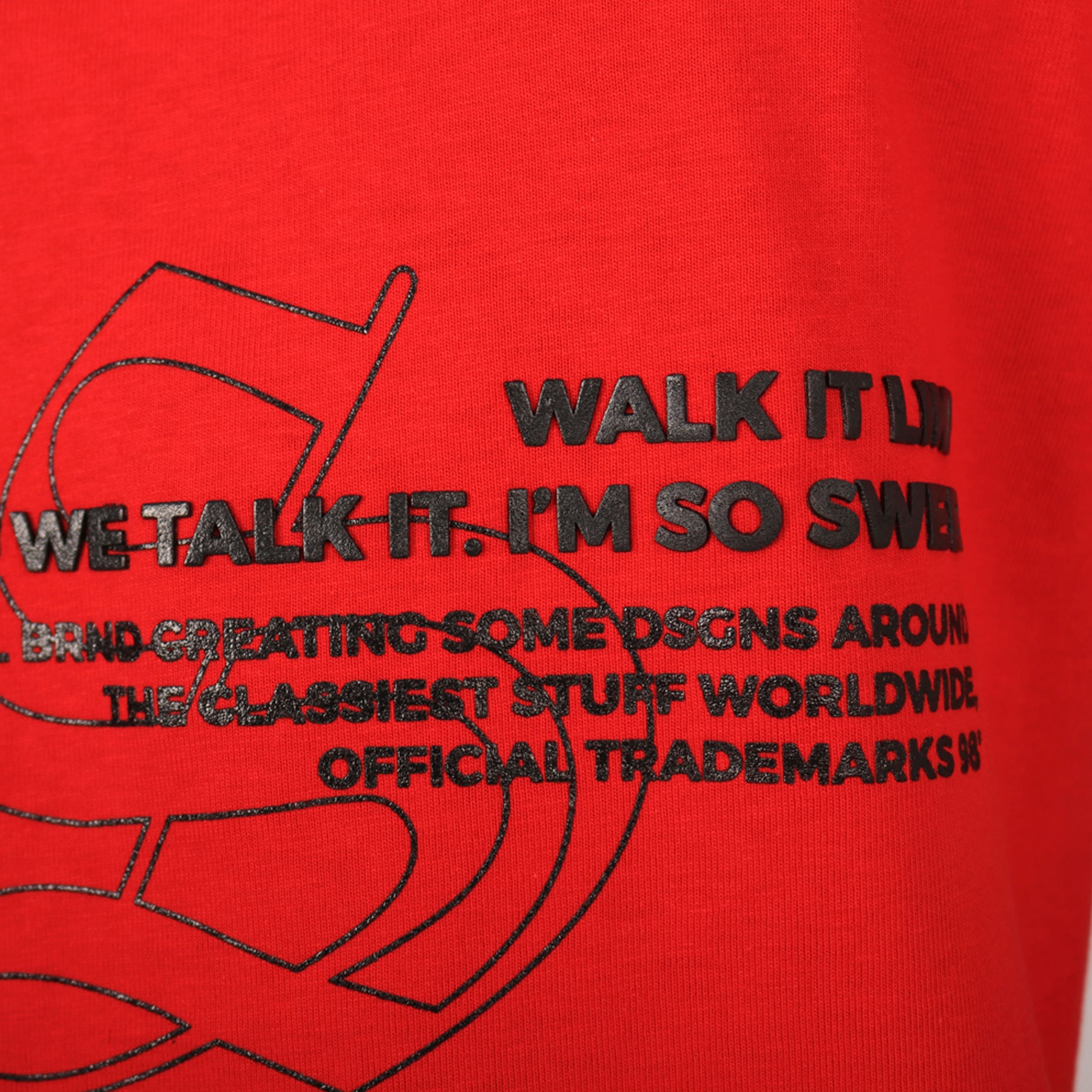 Camiseta hombre roja