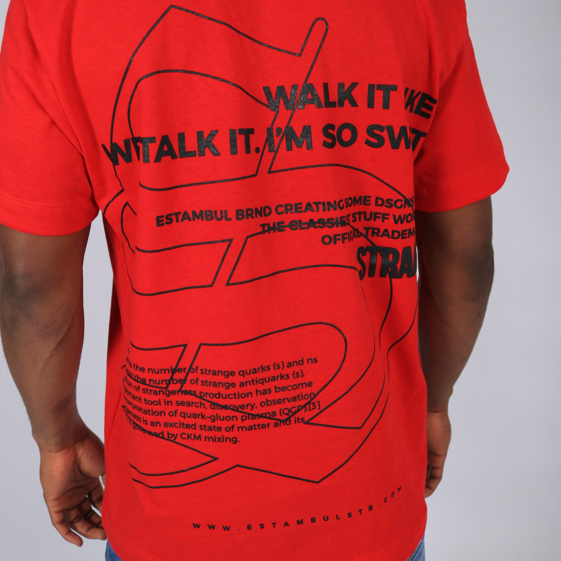 Camiseta hombre roja