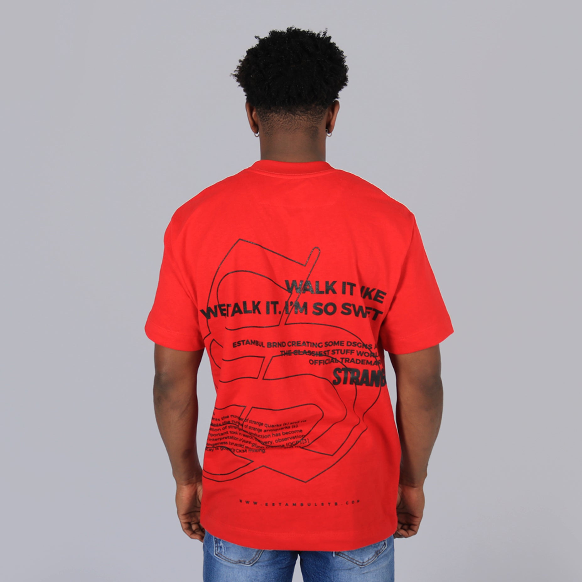 Camiseta hombre roja