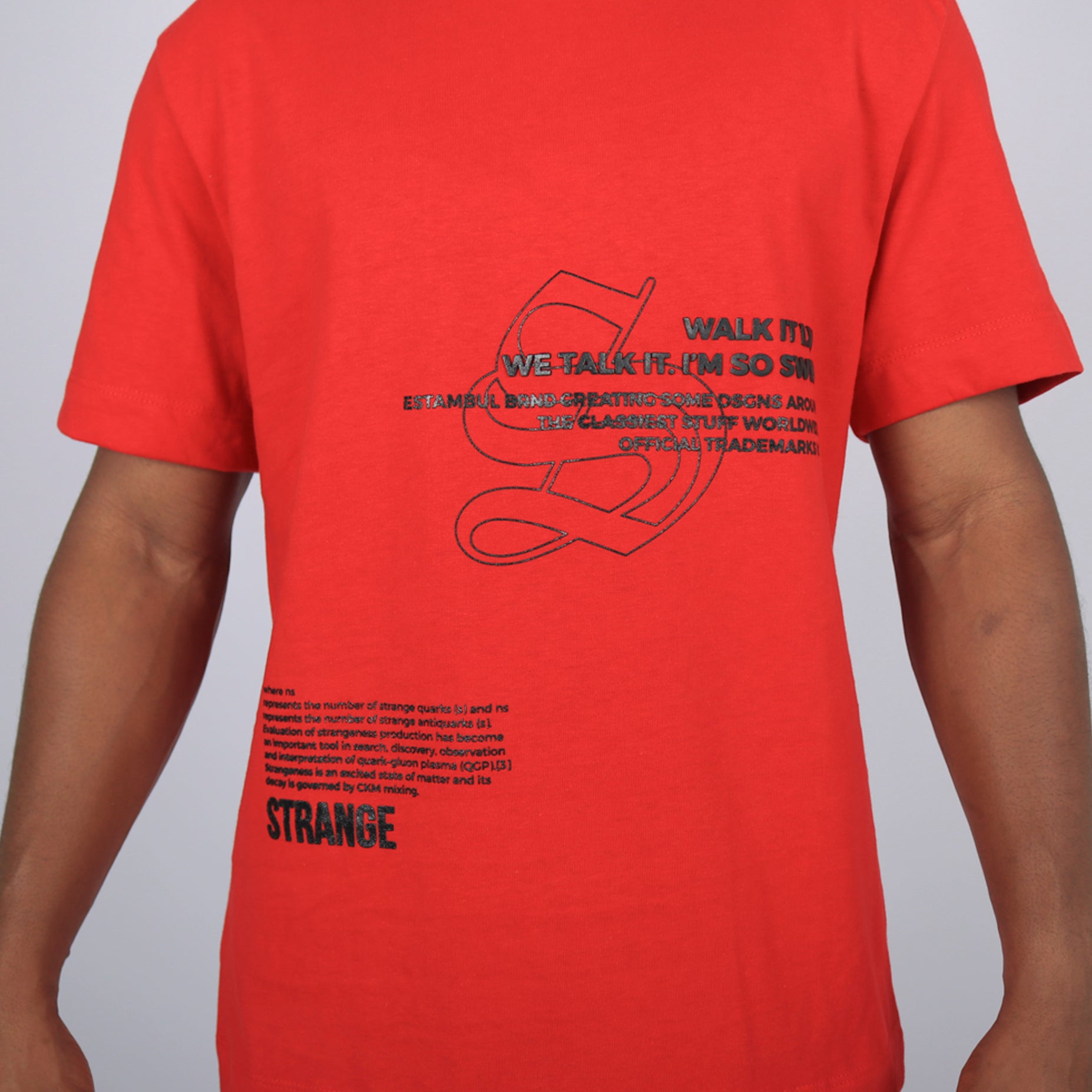 Camiseta hombre roja