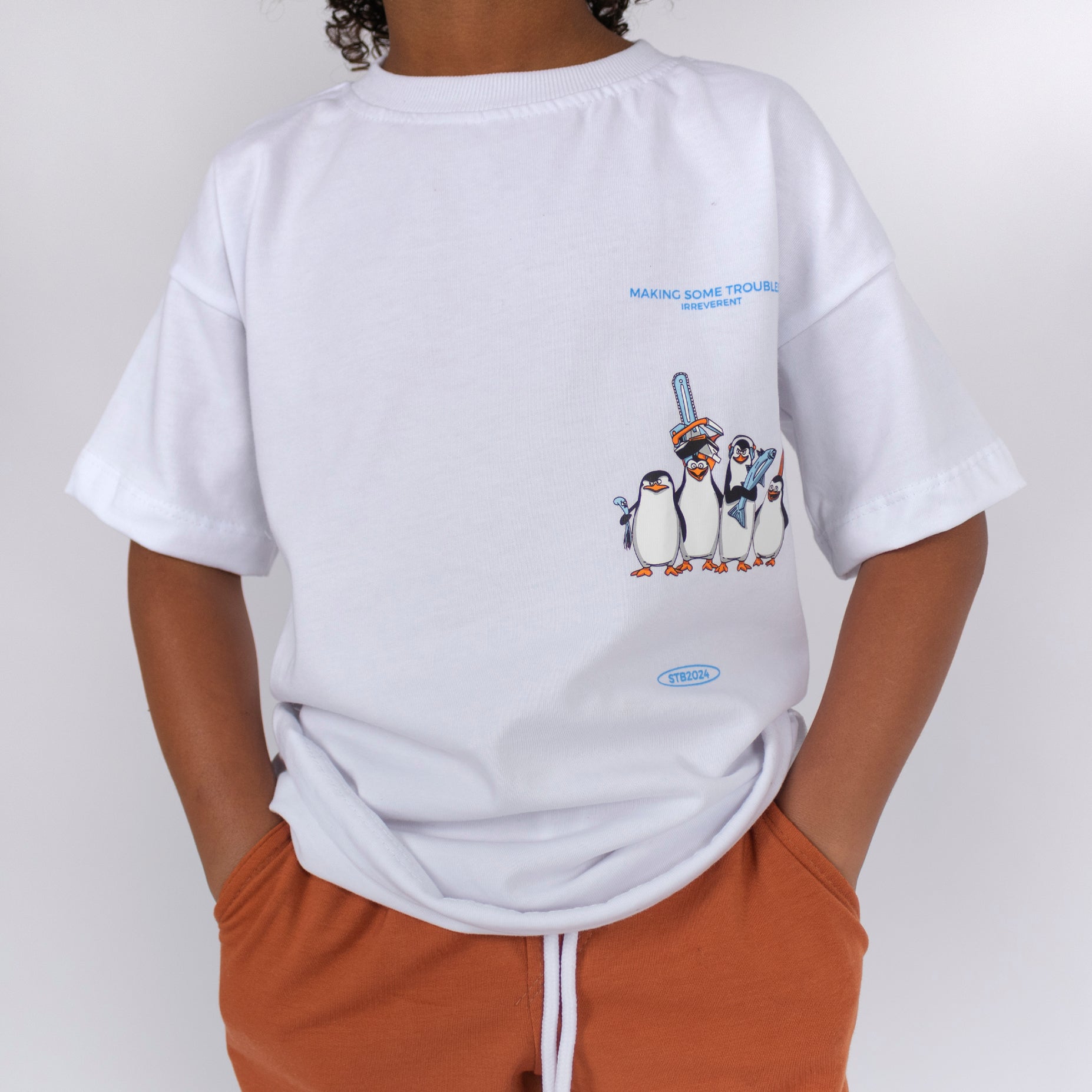 Conjunto niño pinguino