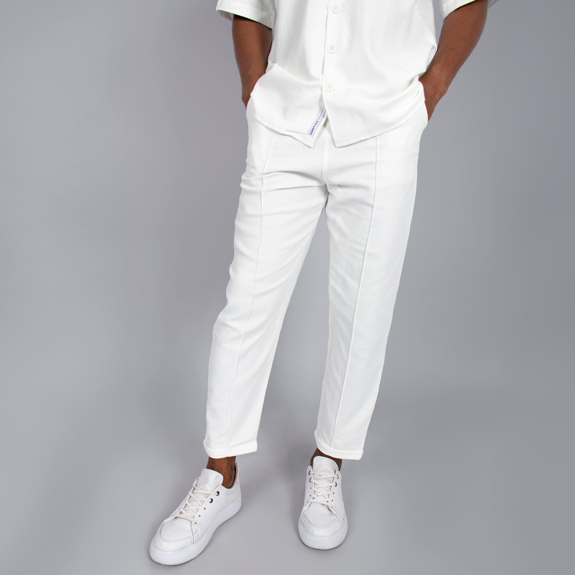 Conjunto hombre clasico beige