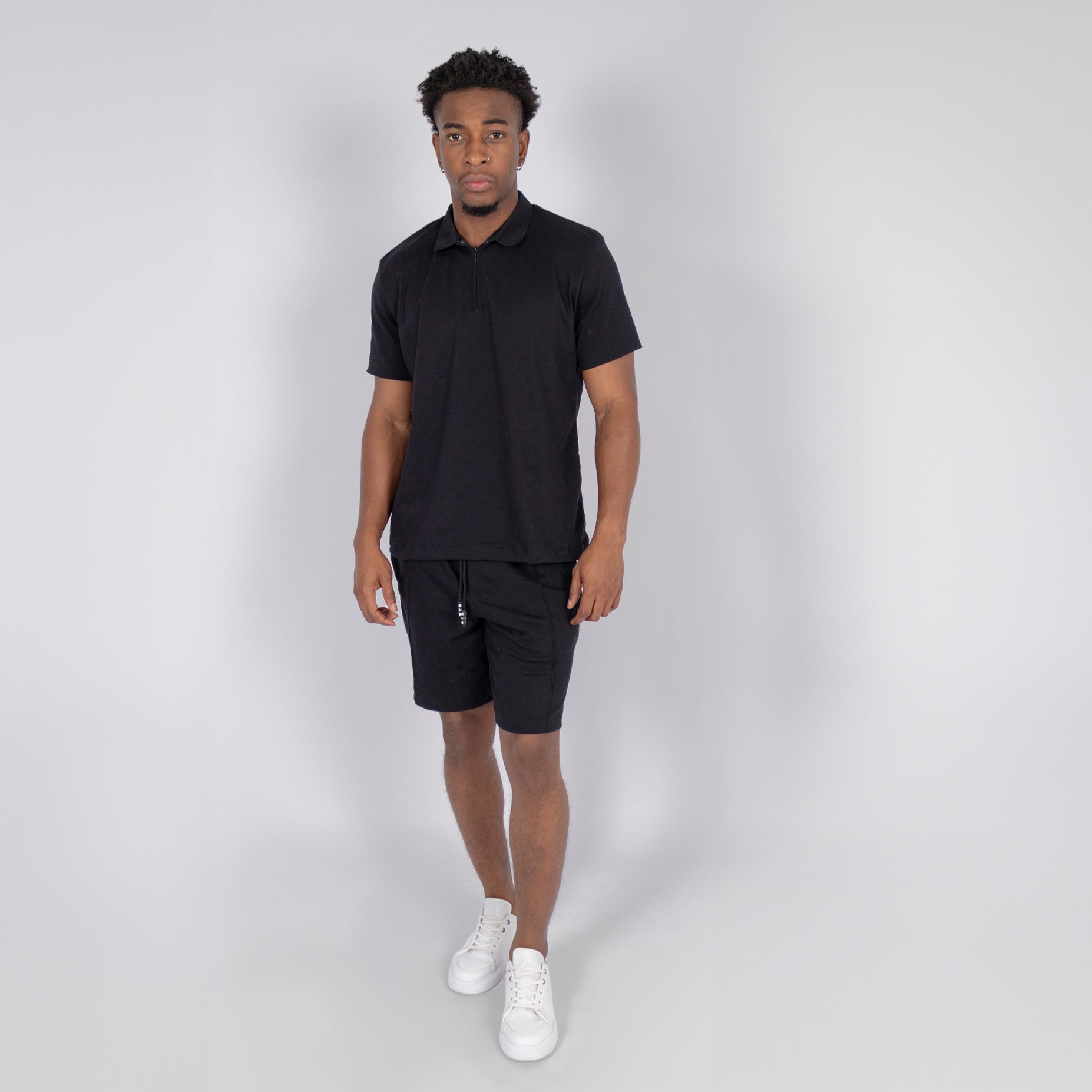 Conjunto hombre cierrre negro