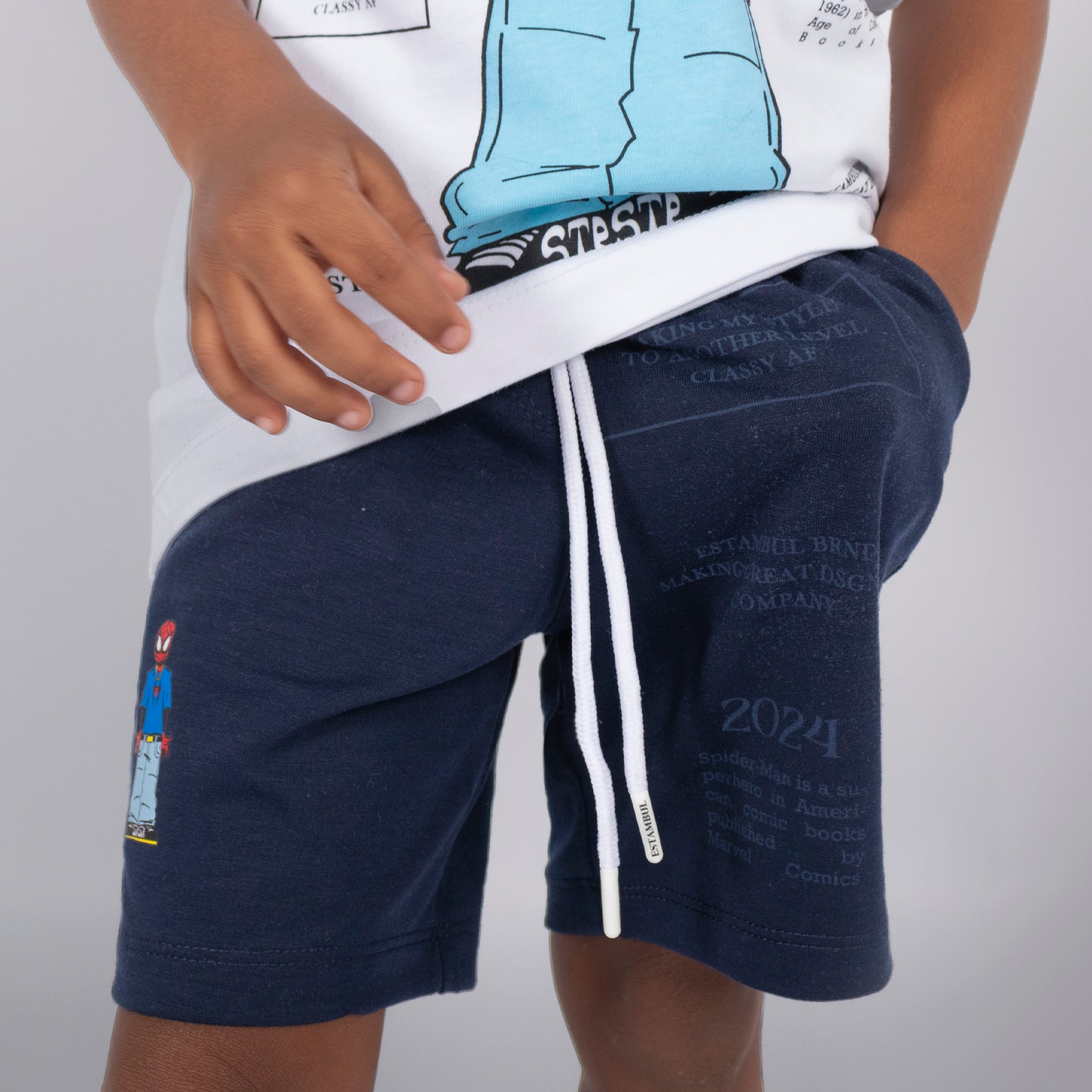 Conjunto niño spiderman