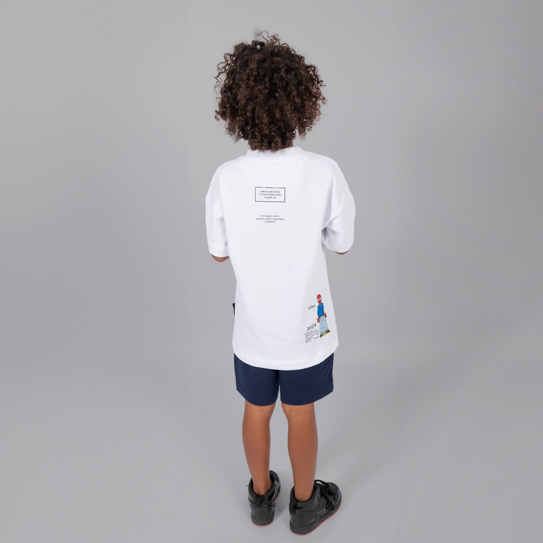 Conjunto niño spiderman