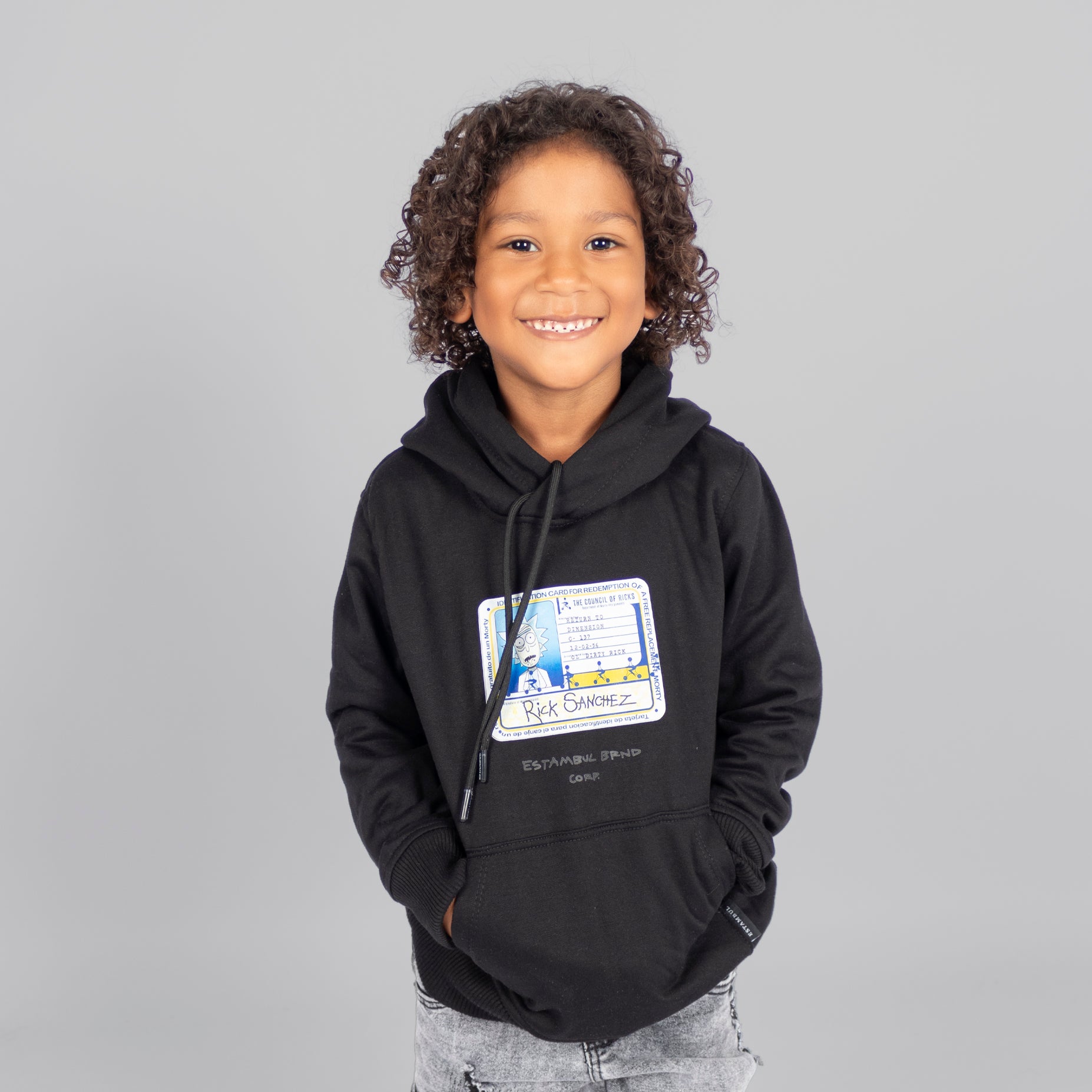 Saco niño rick y morty