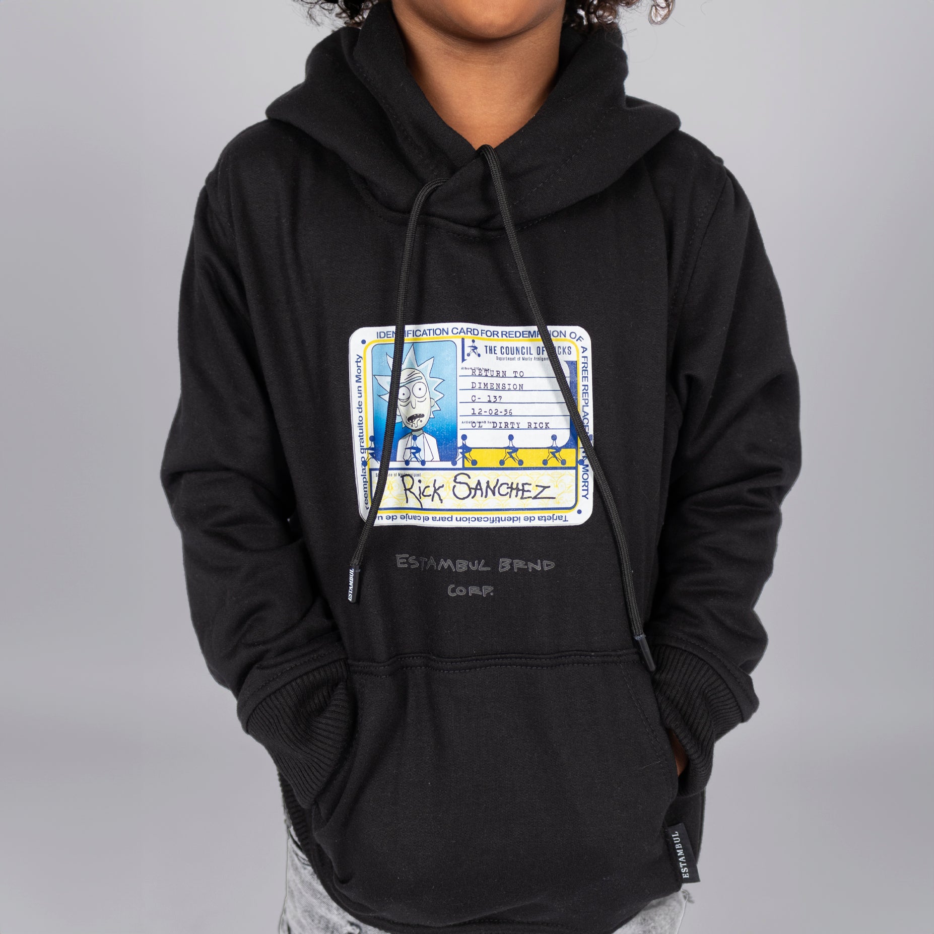 Saco niño rick y morty