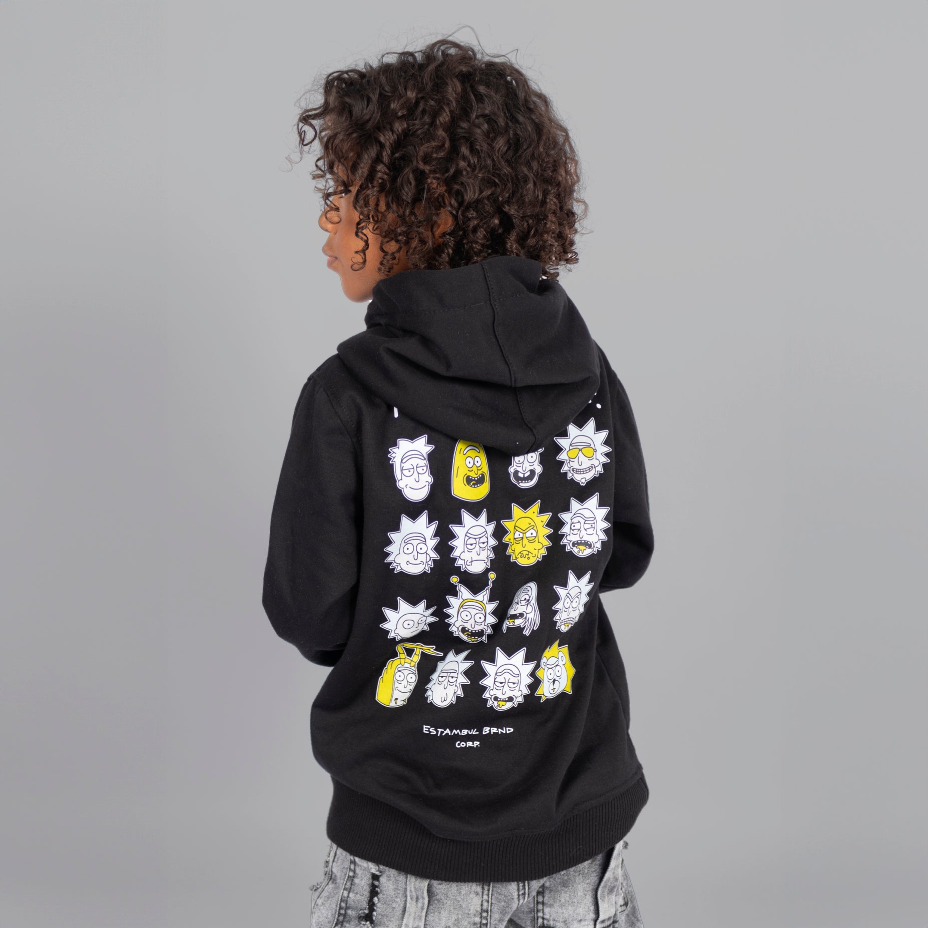 Saco niño rick y morty