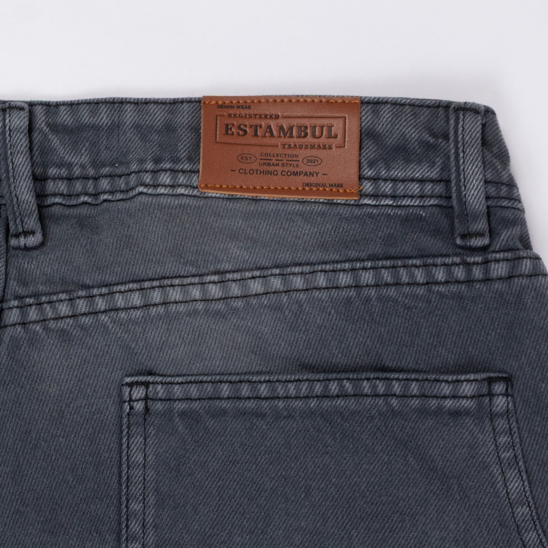 Jean hombre Baggy gris
