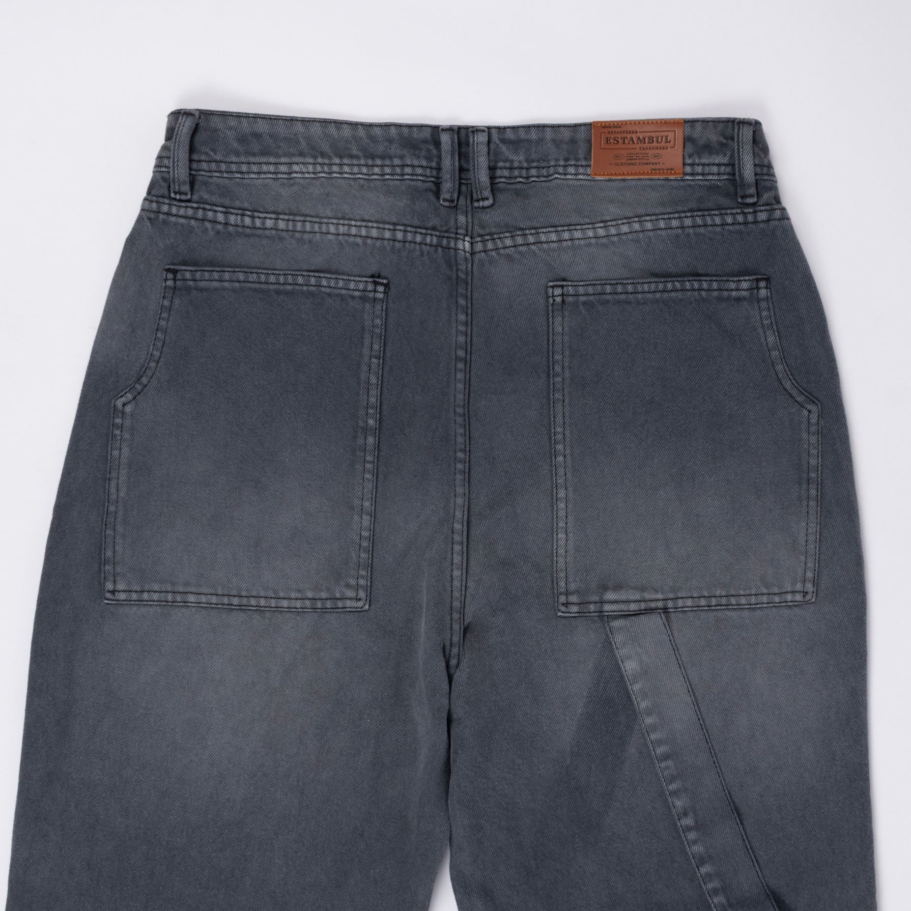Jean hombre Baggy gris