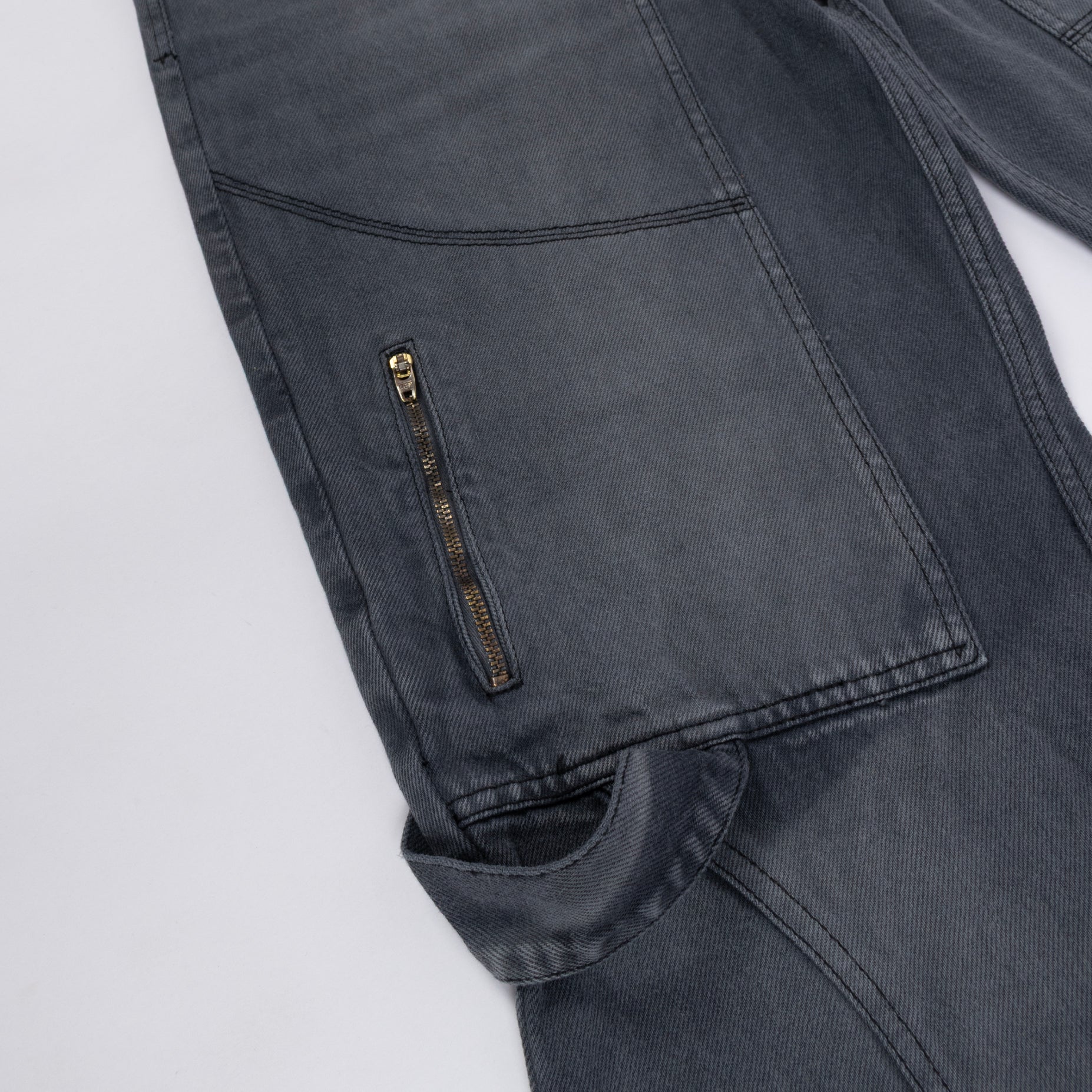Jean hombre Baggy gris