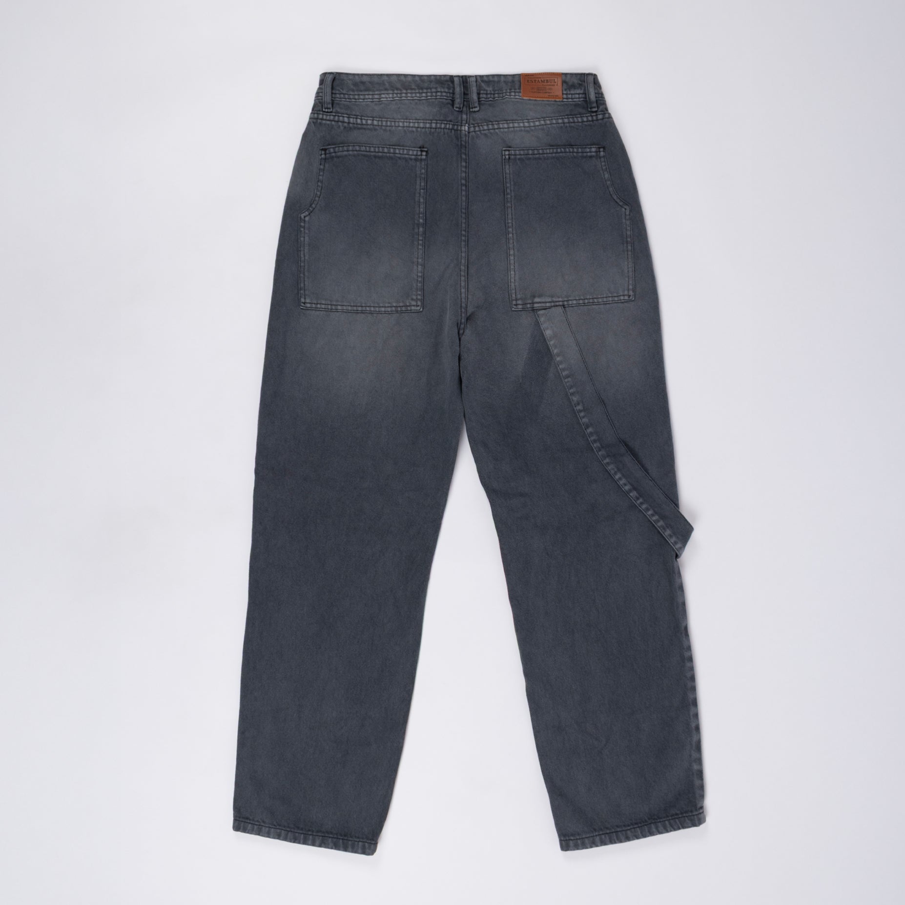 Jean hombre Baggy gris