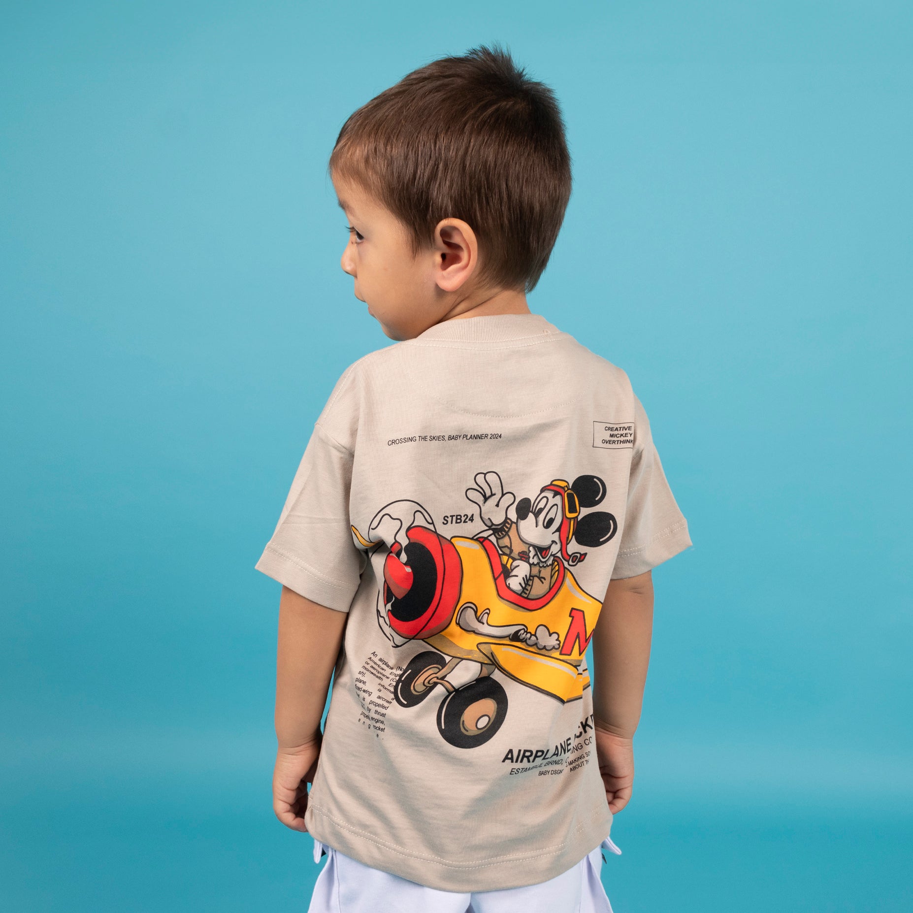 Oversize baby mickey avion