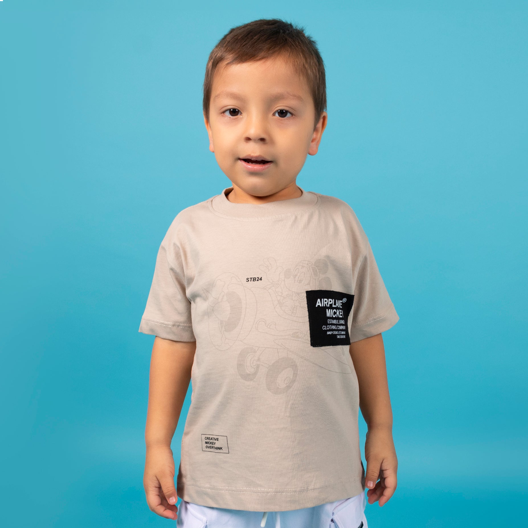 Oversize baby mickey avion