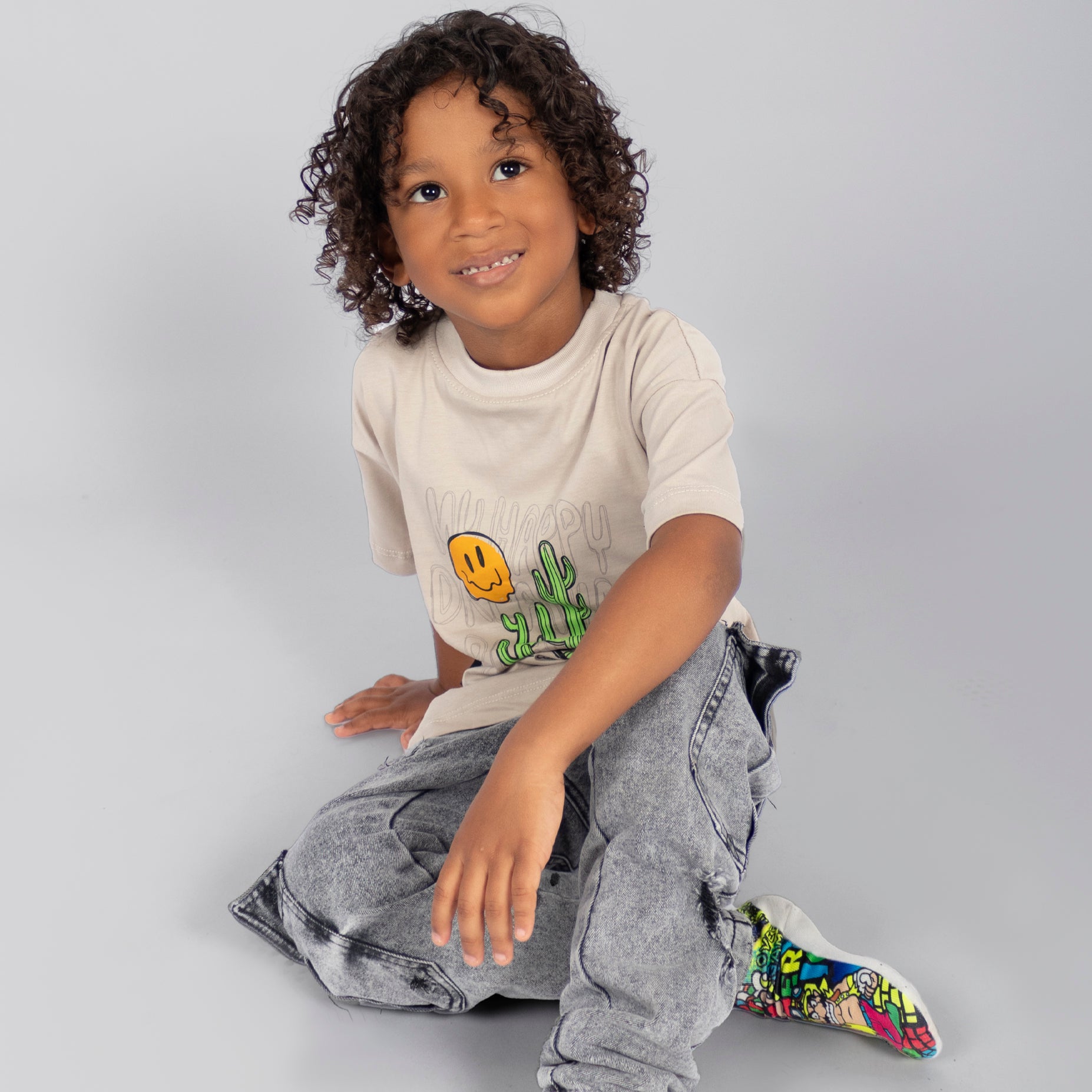 Oversize niño happy