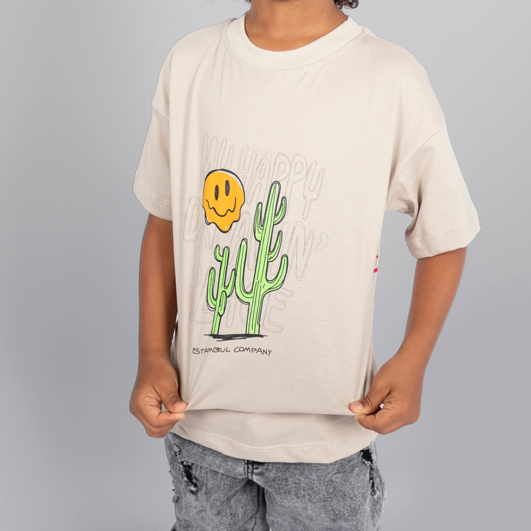 Oversize niño happy