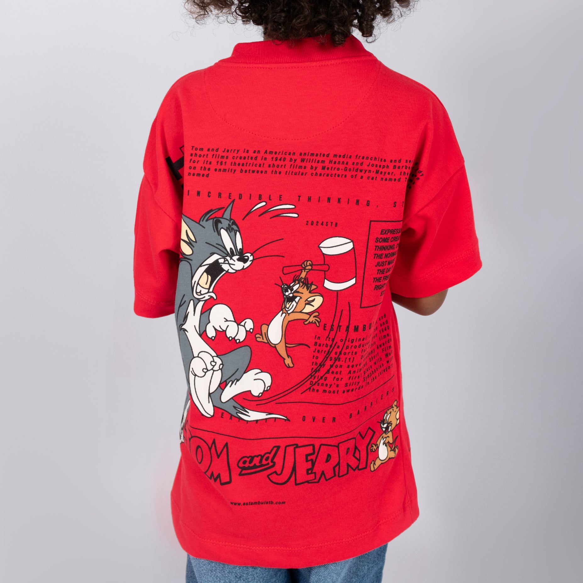 Oversize niño tomy y Jerry