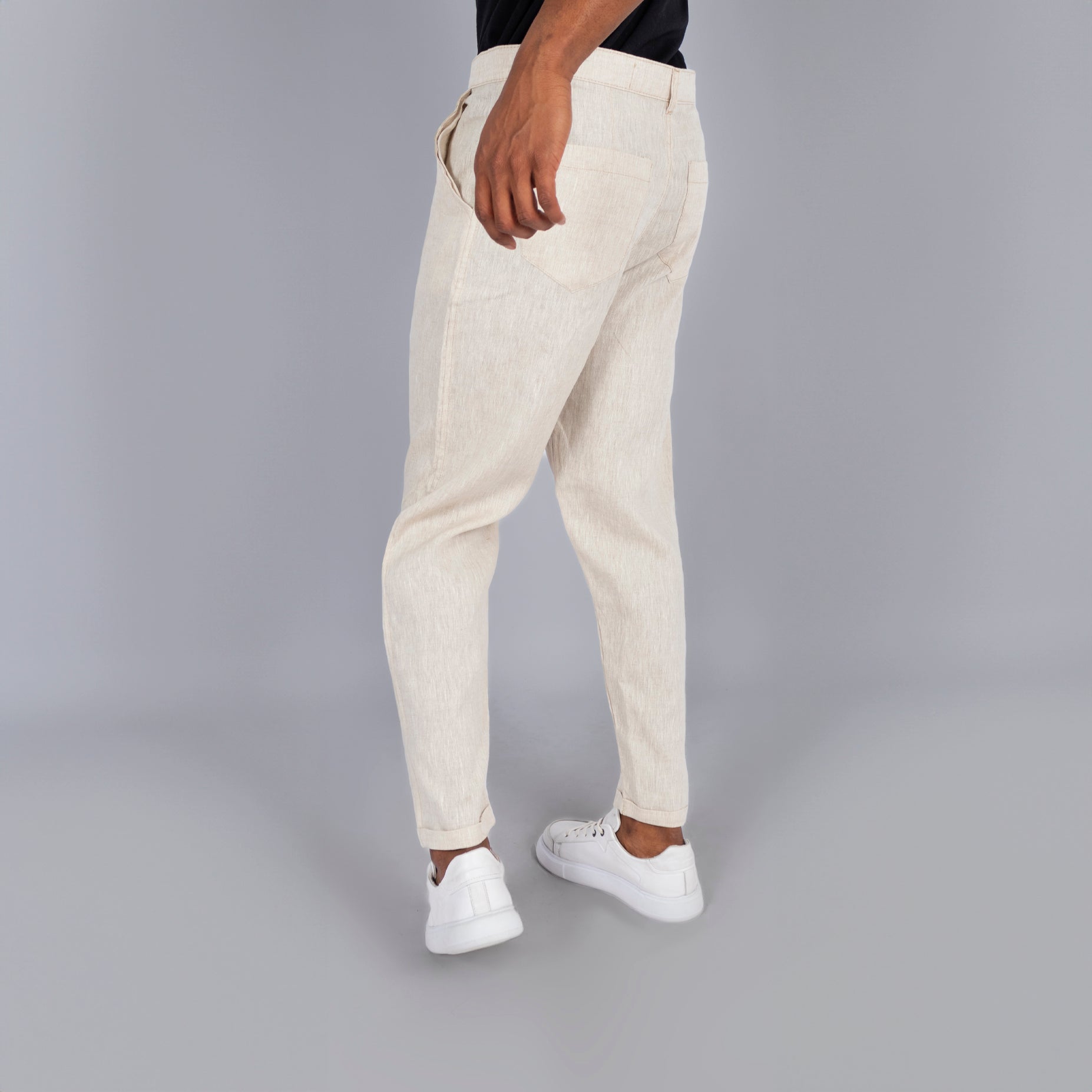 Pantalón hombre clasico sand
