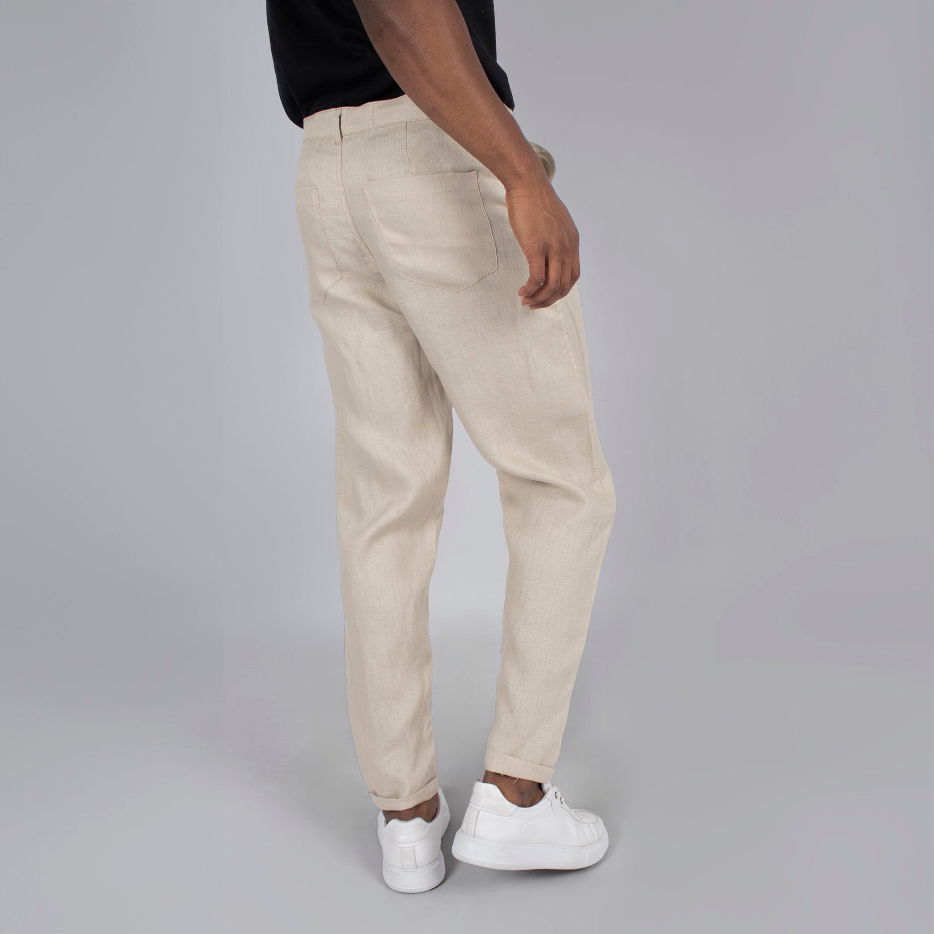 Pantalón hombre clasico sand