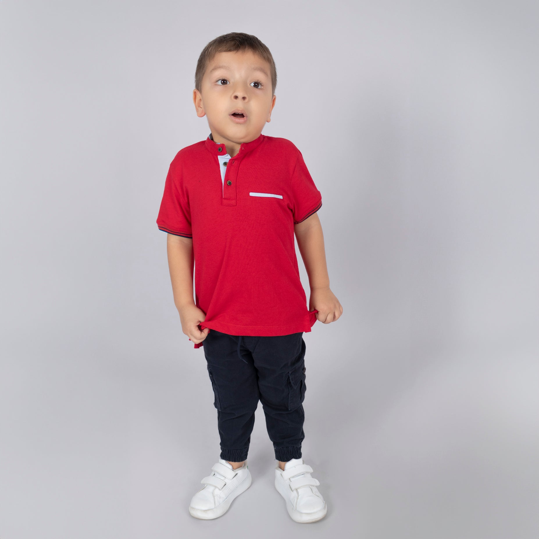Polo baby Rojo