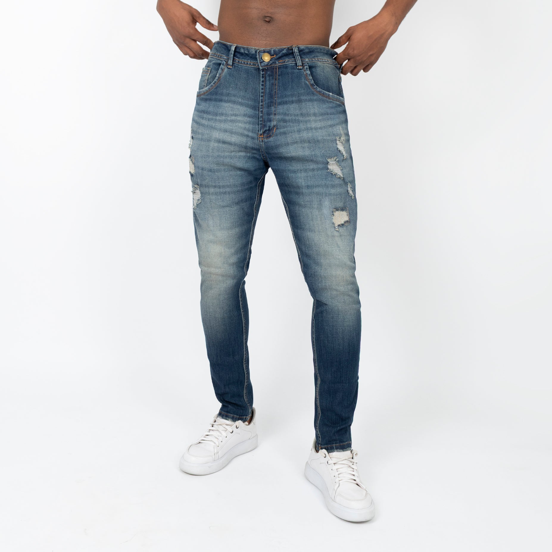 Jean hombre skinny dirty