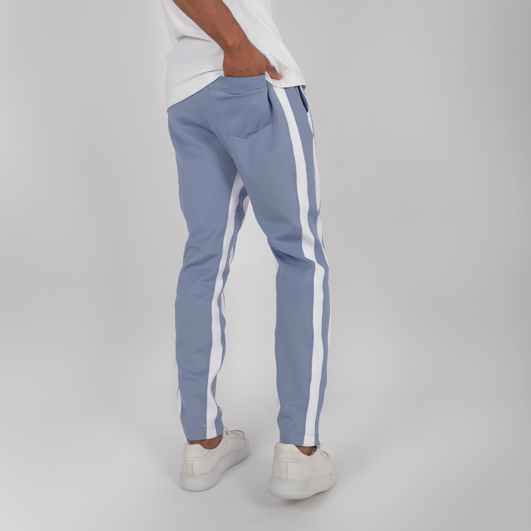 Sudadera hombre cierre azul