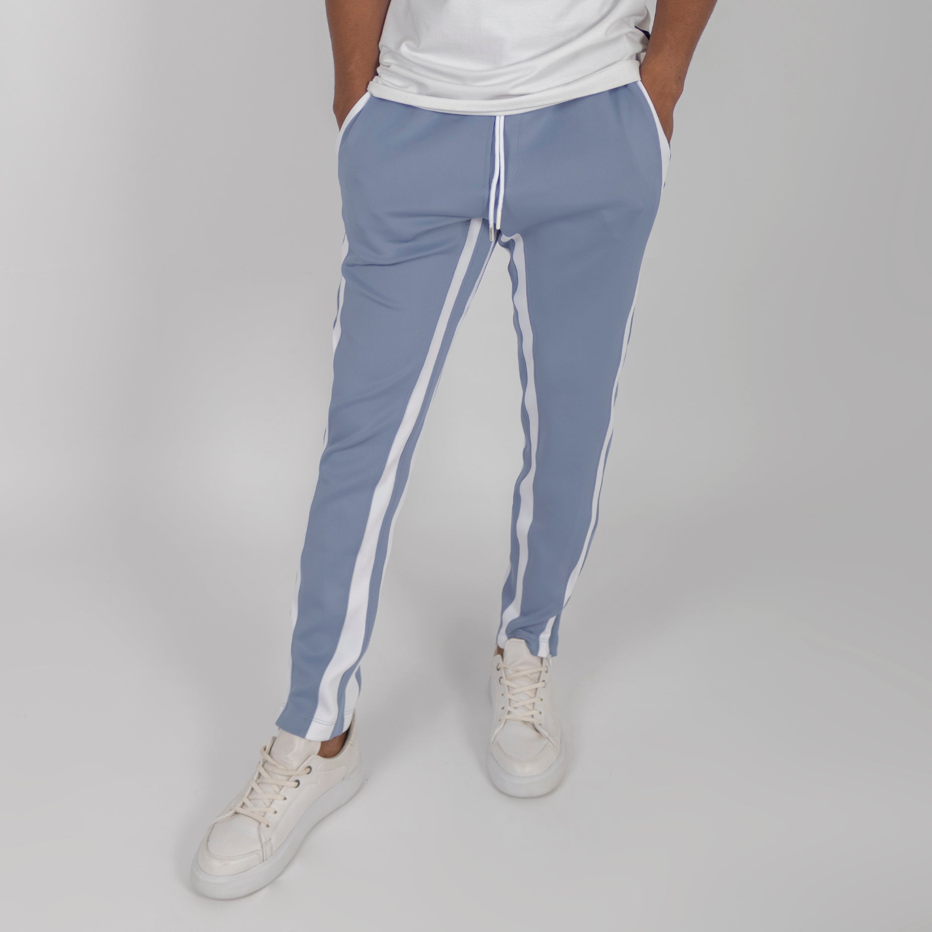 Sudadera hombre cierre azul