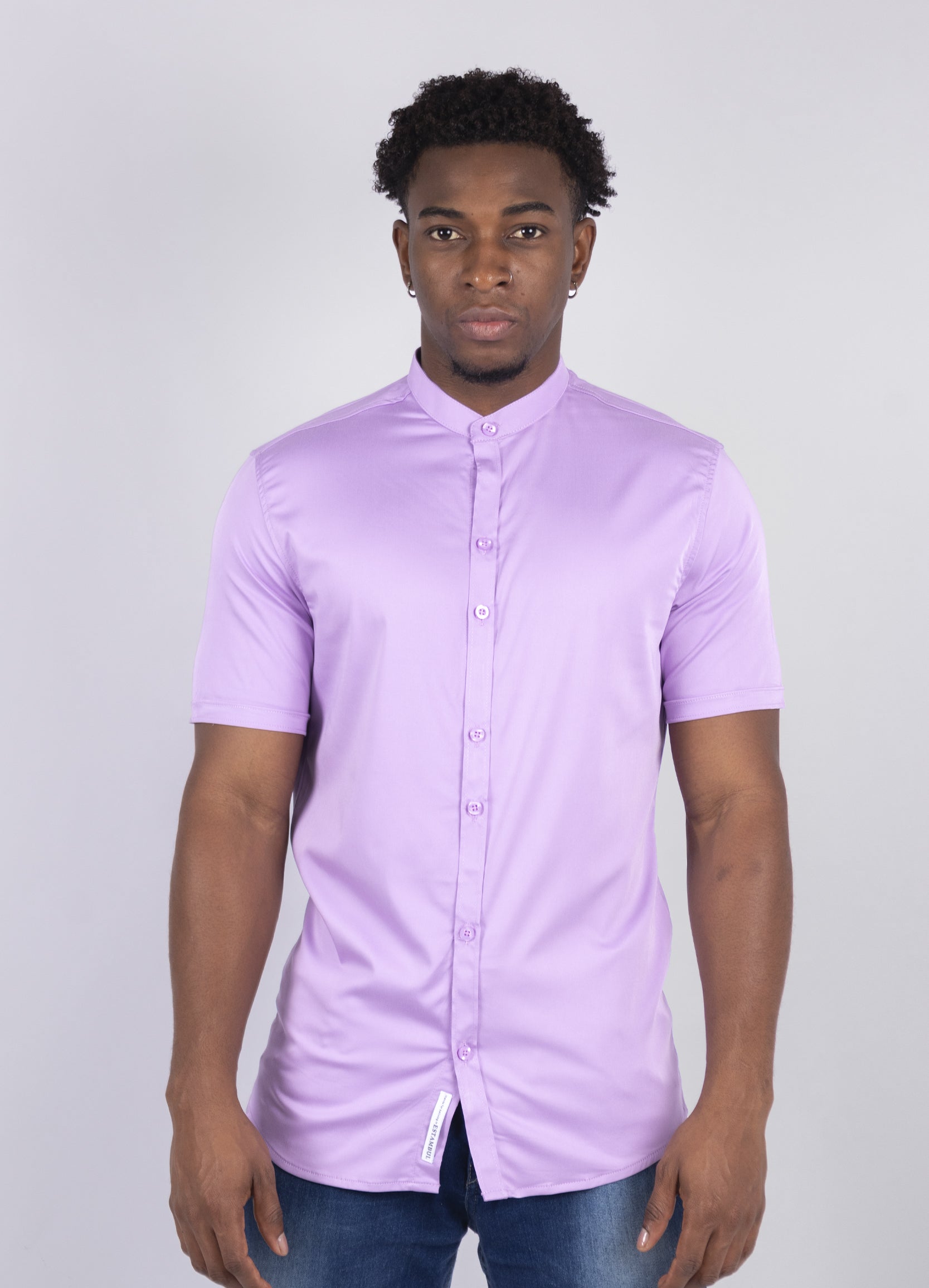 Camisa hombre Básica lila