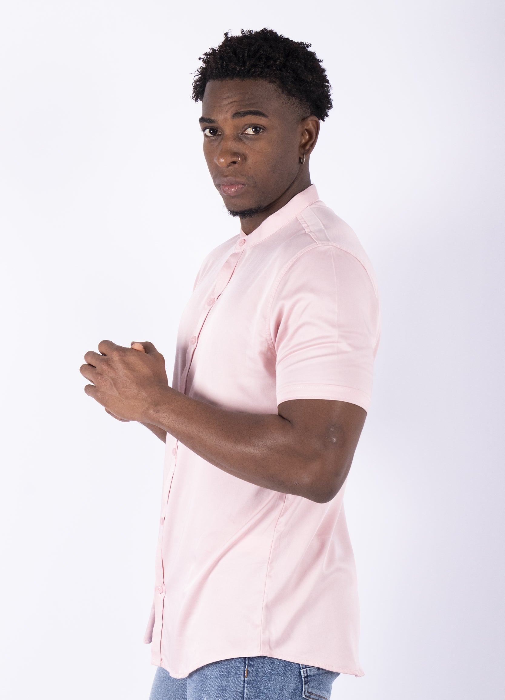 Camisa hombre Estambul rosada