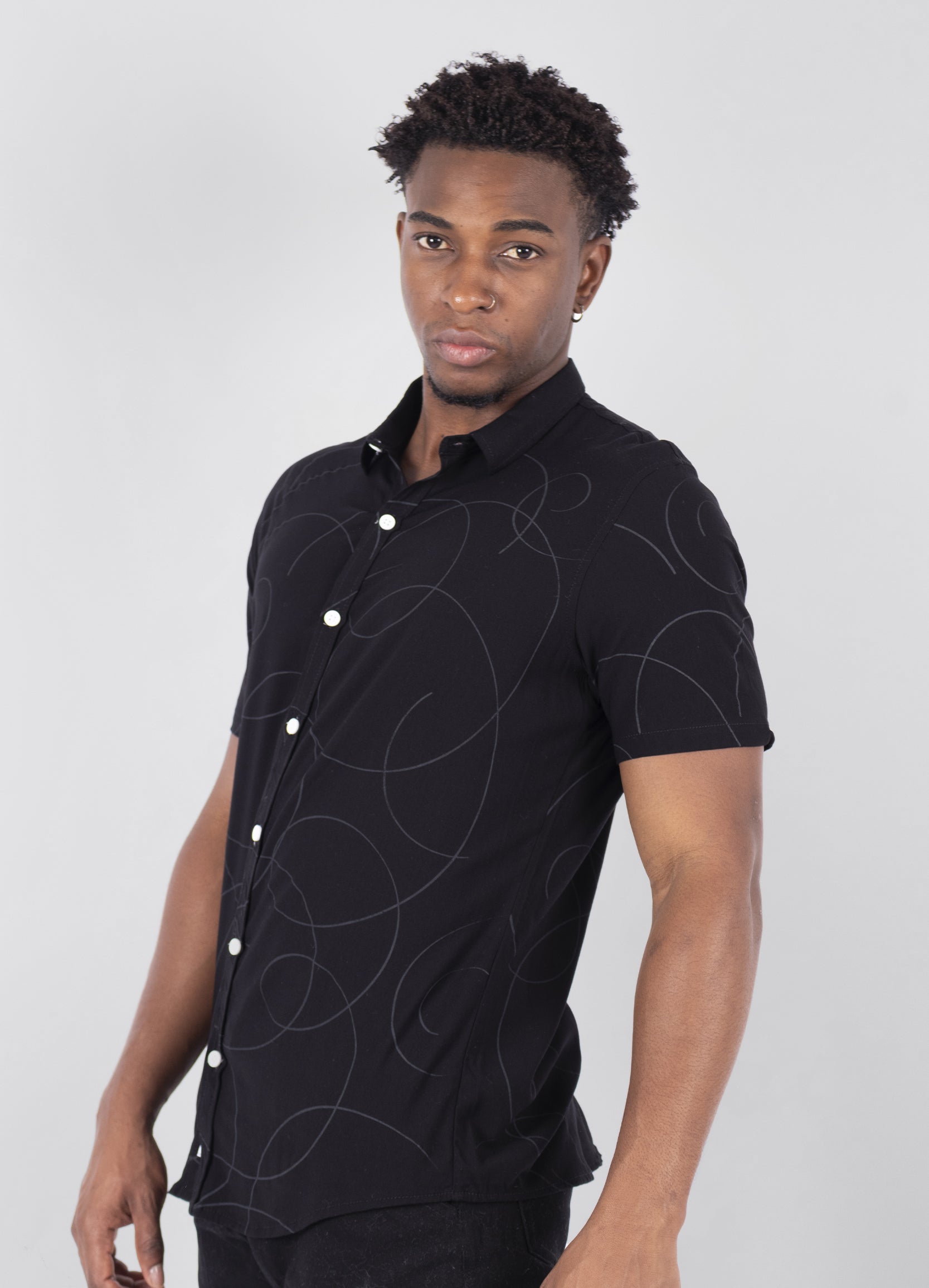 Camisa hombre Circulos