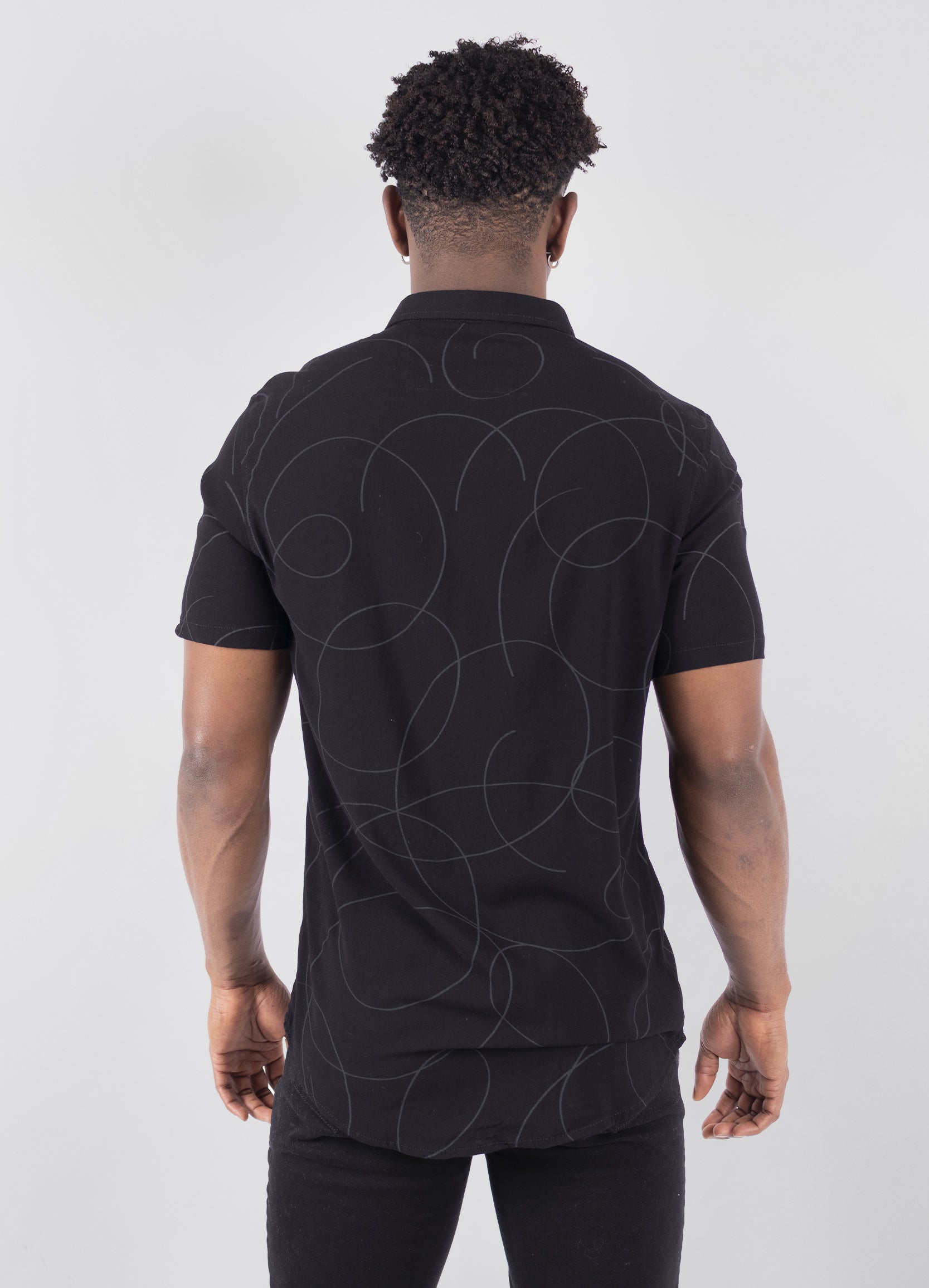 Camisa hombre Circulos