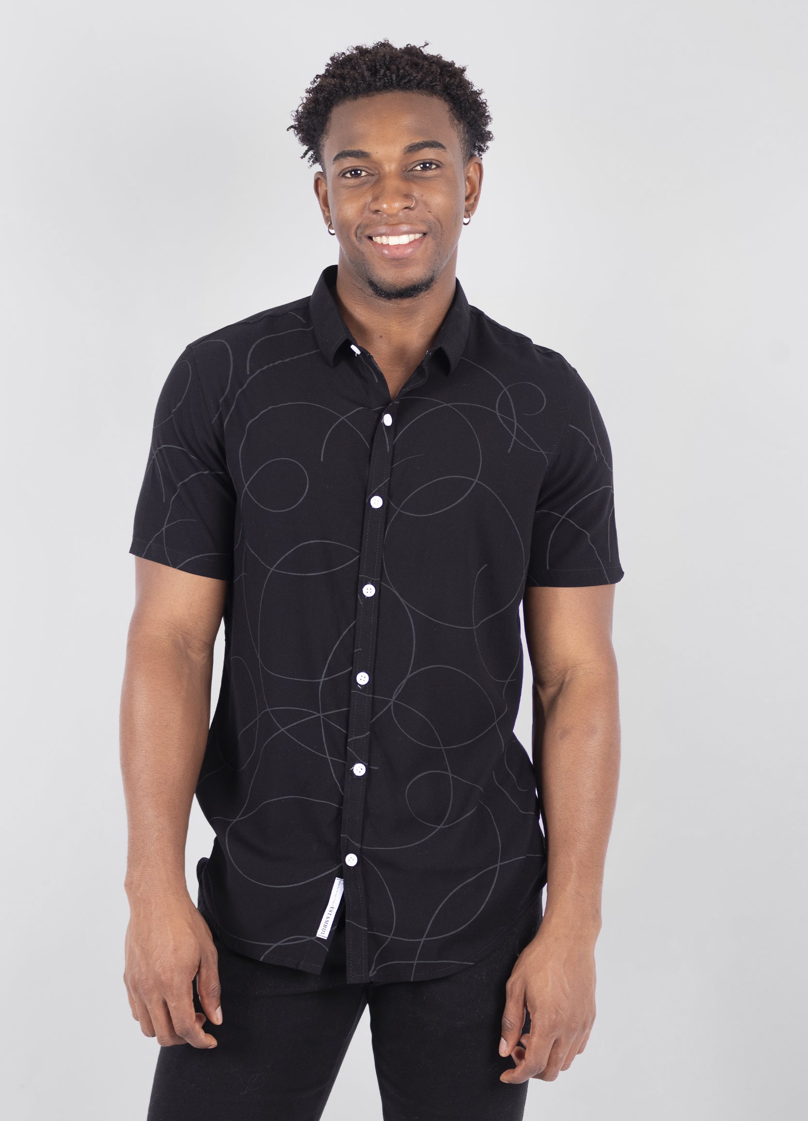 Camisa hombre Circulos