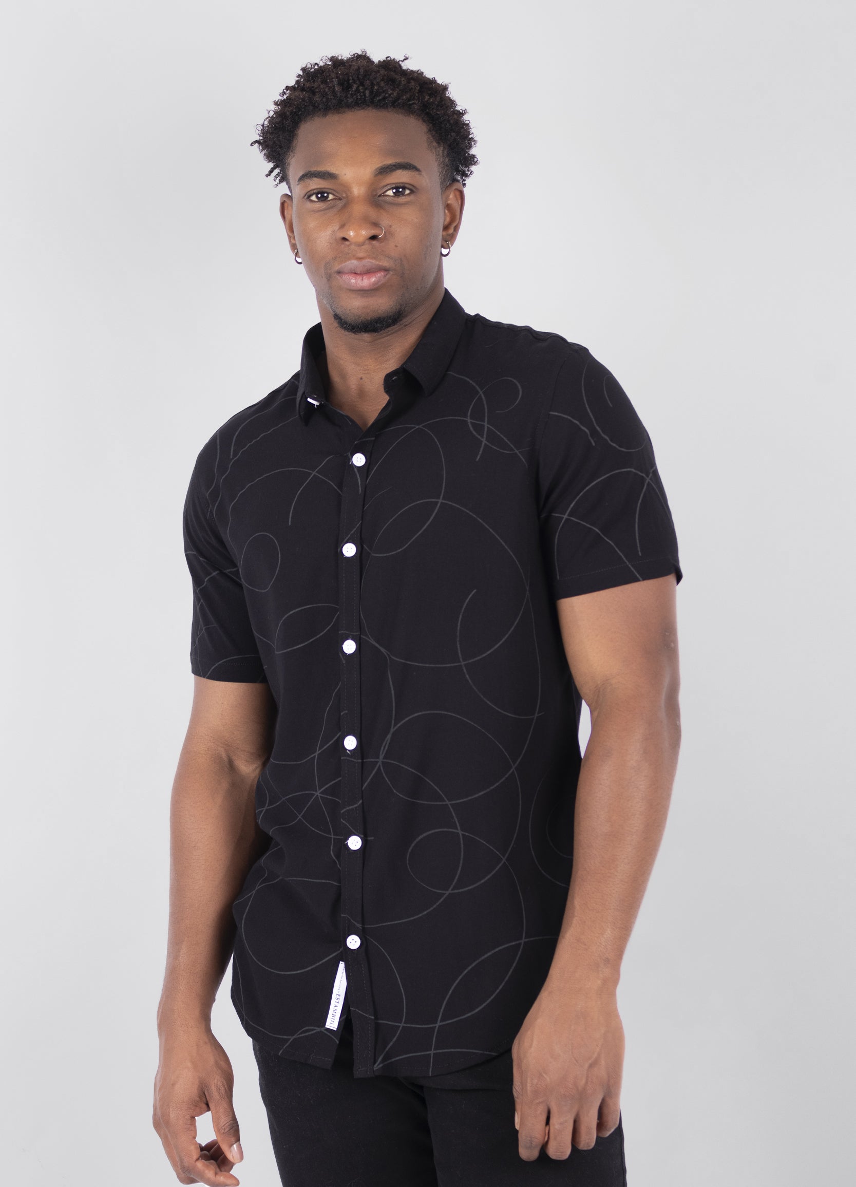 Camisa hombre Circulos