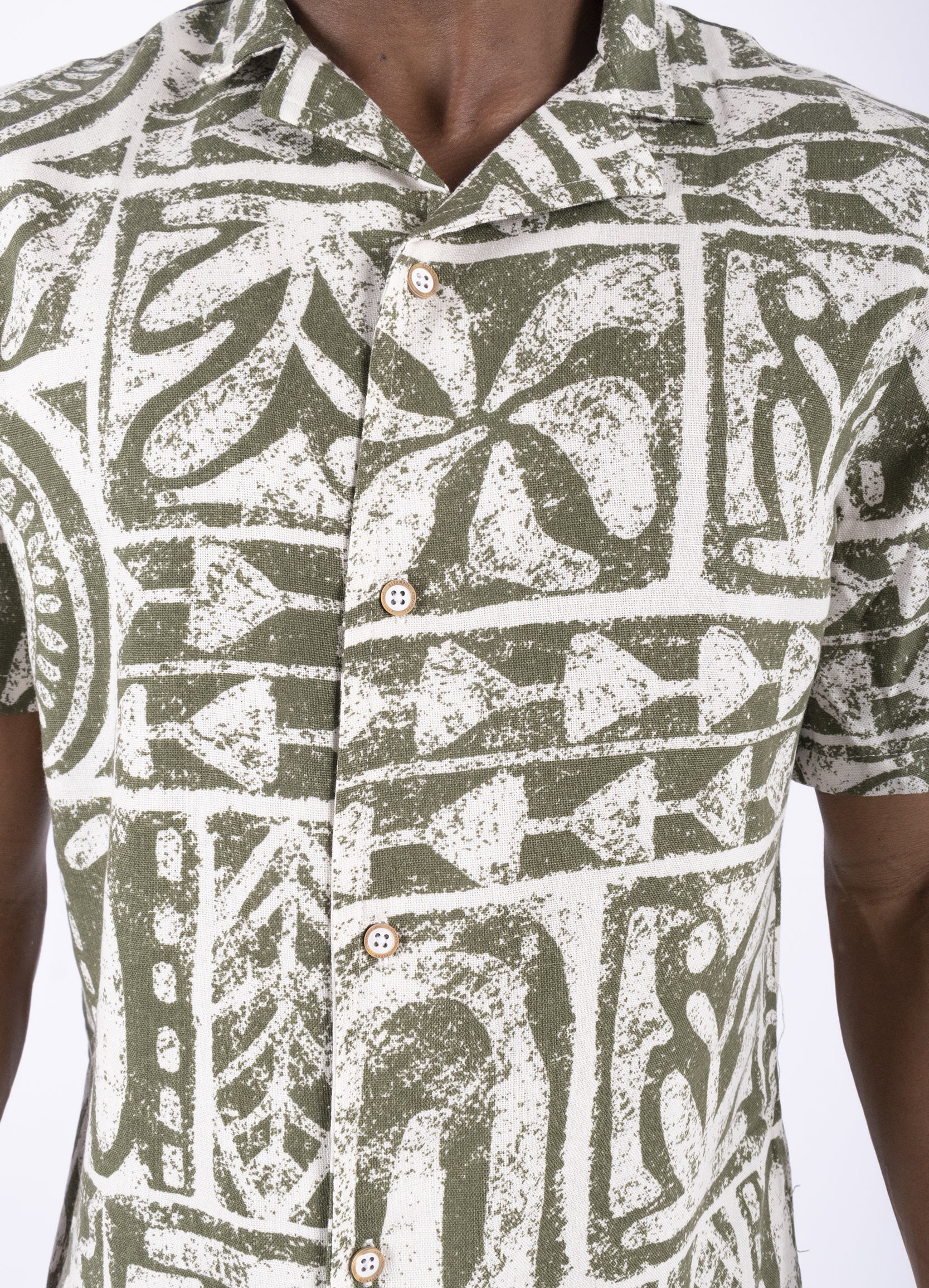 Camisa hombre Rigida Verde