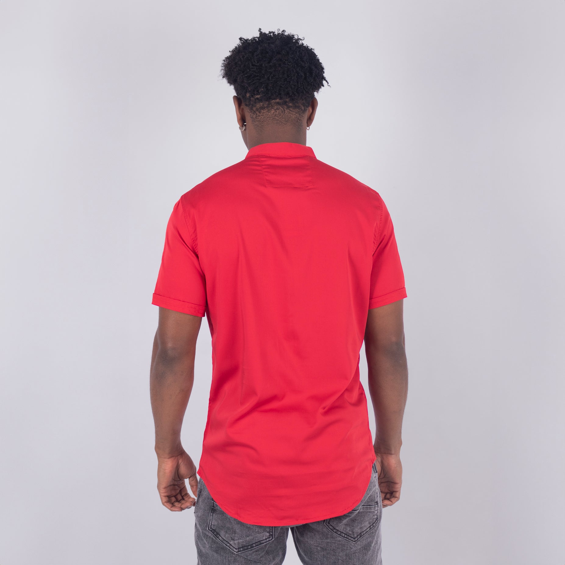 Camisa hombre Basica Roja