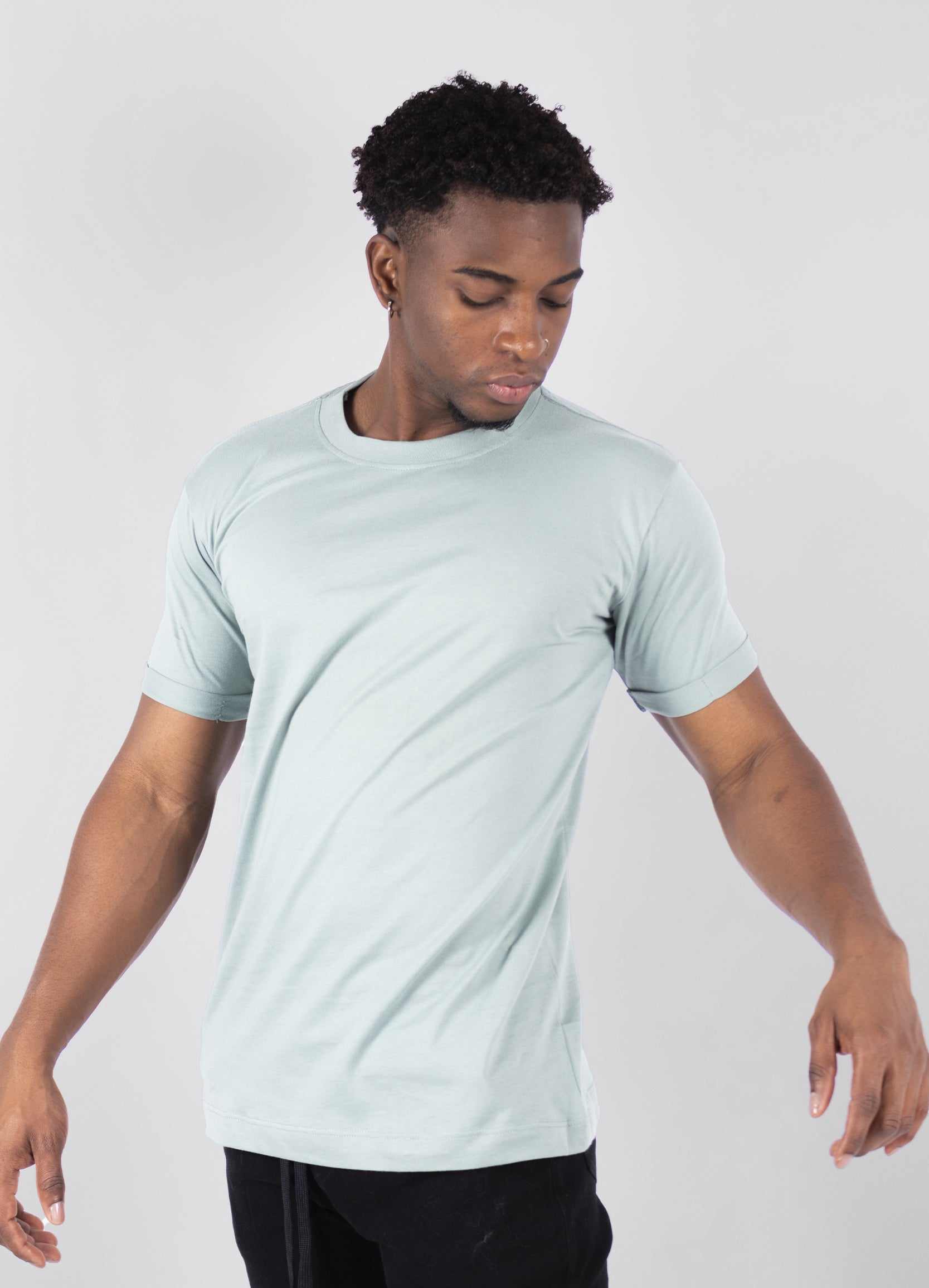 Camiseta hombre Básica Verde