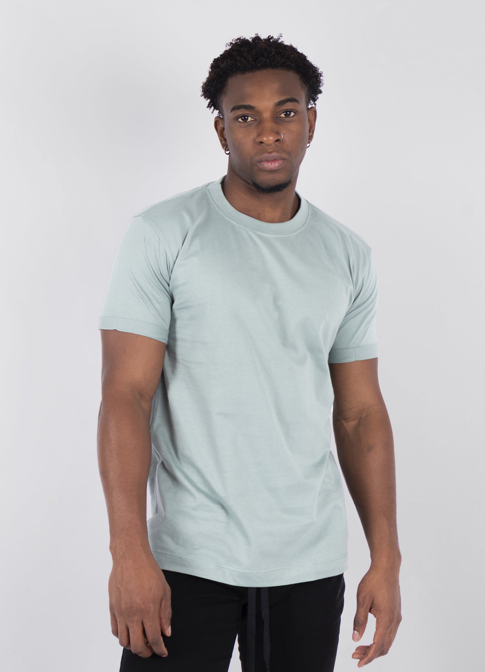 Camiseta hombre Básica Verde