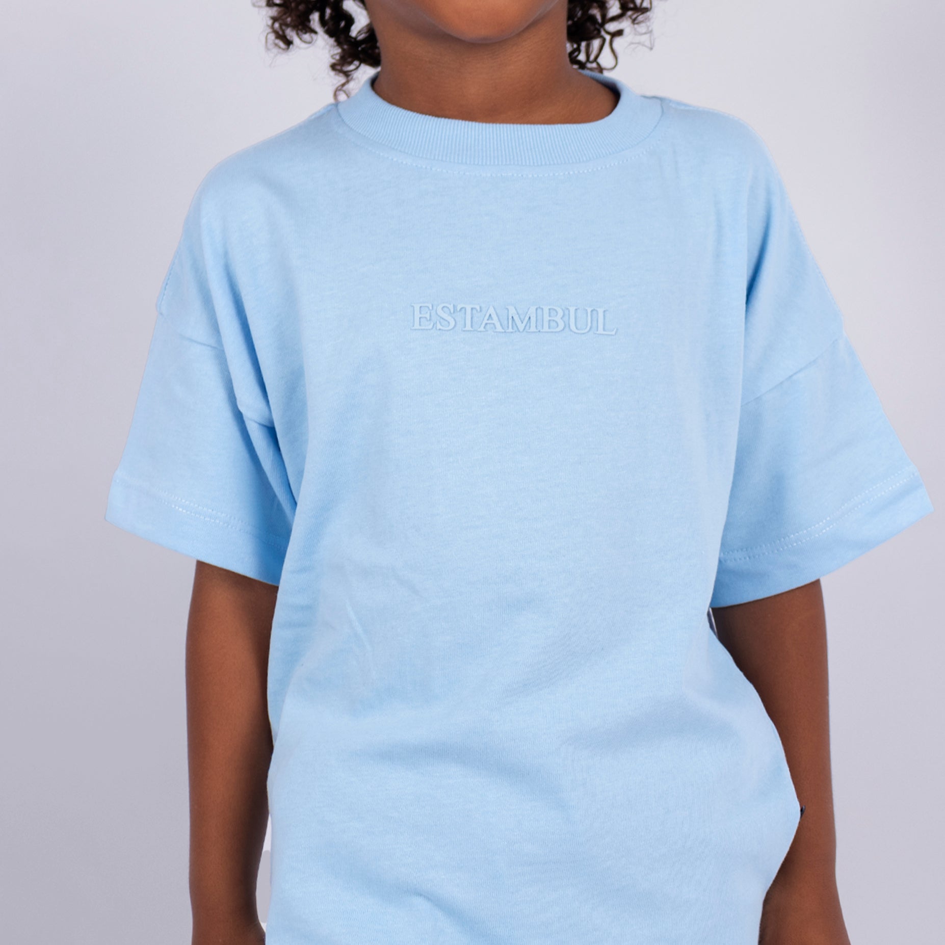 Oversize niño Estambul Azul