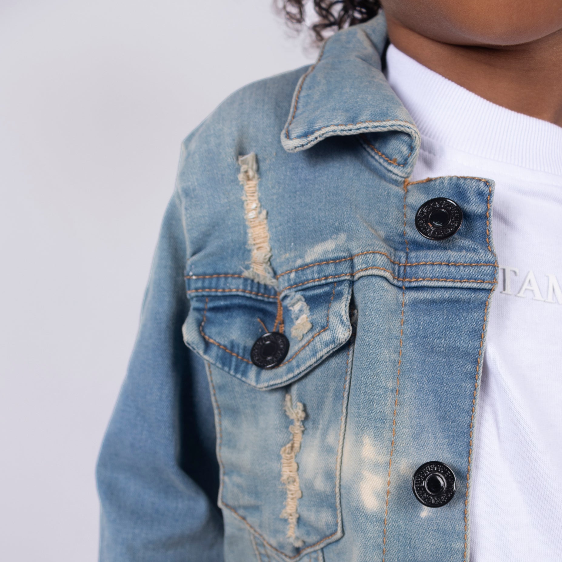 Chaqueta niño Matizada