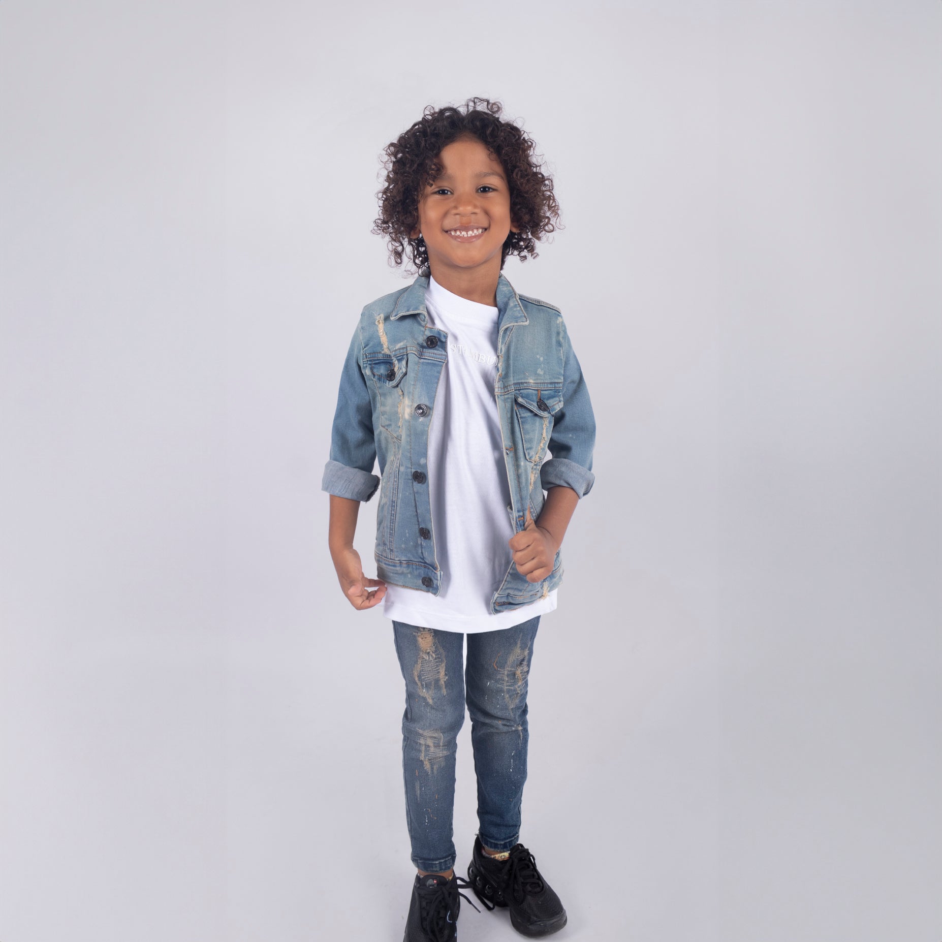 Chaqueta niño Matizada